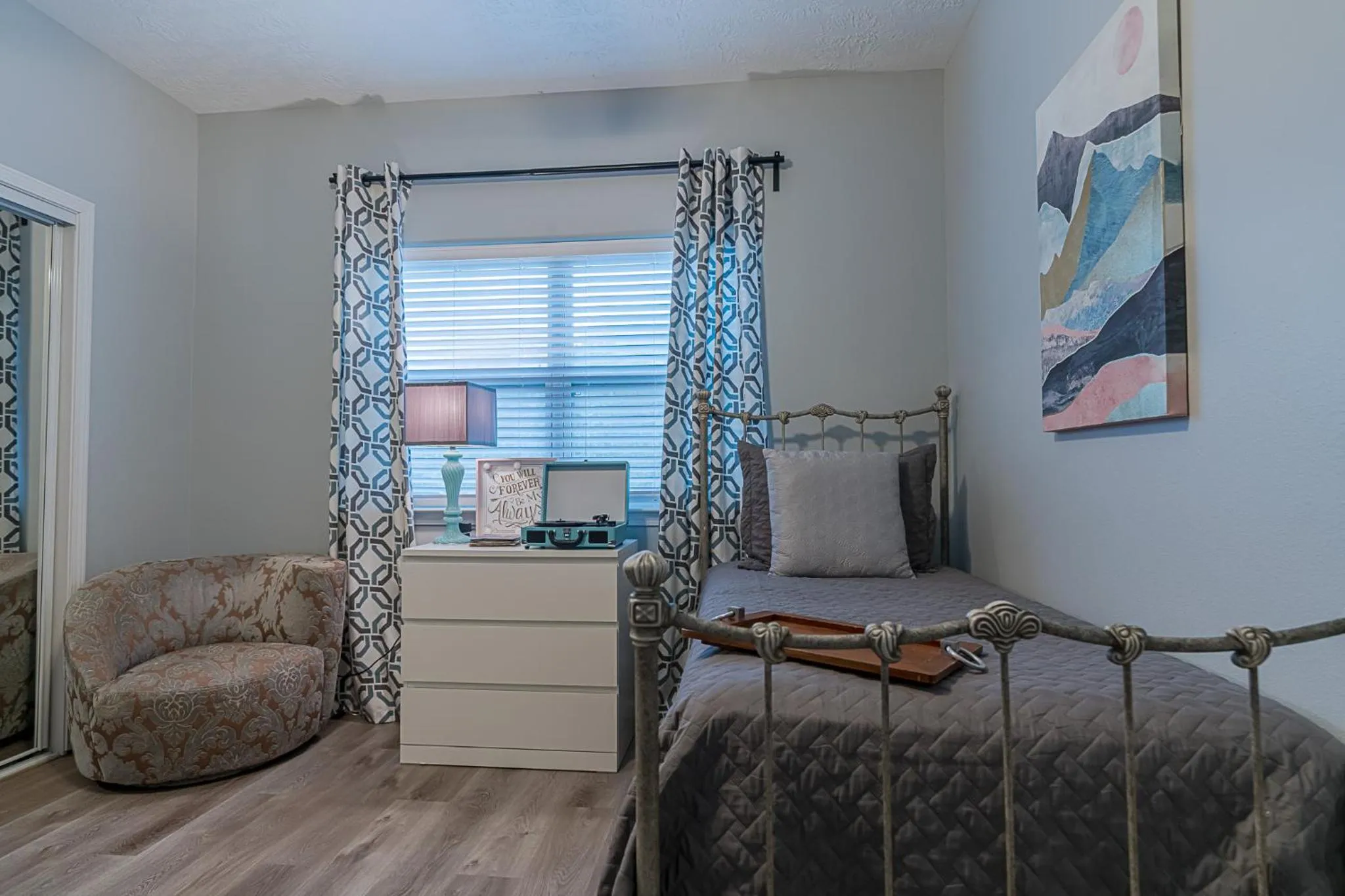 Property building in The Blue Flamingo