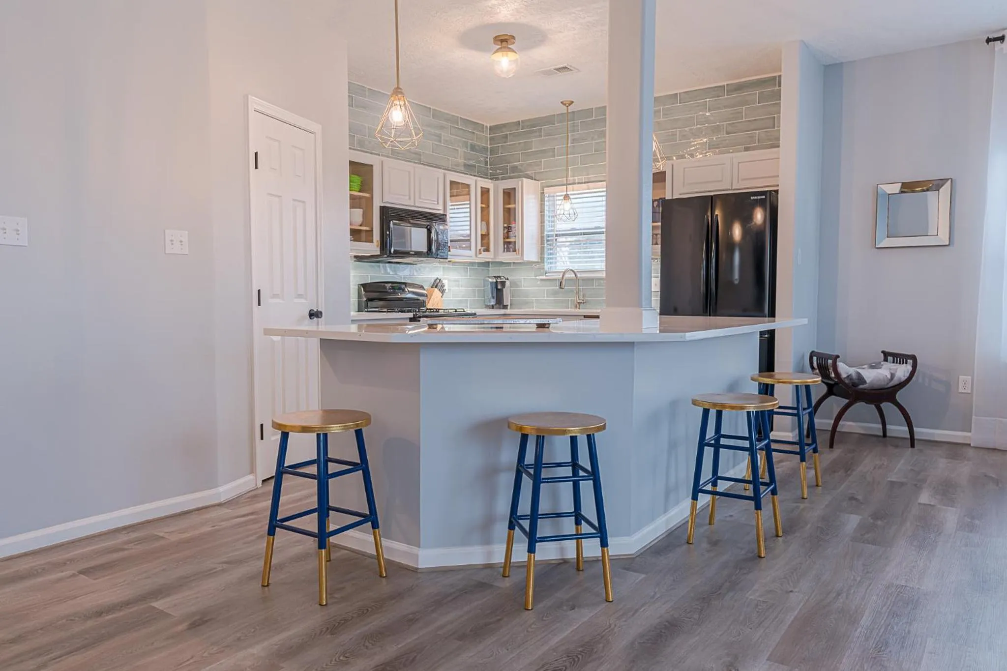 Property building in The Blue Flamingo