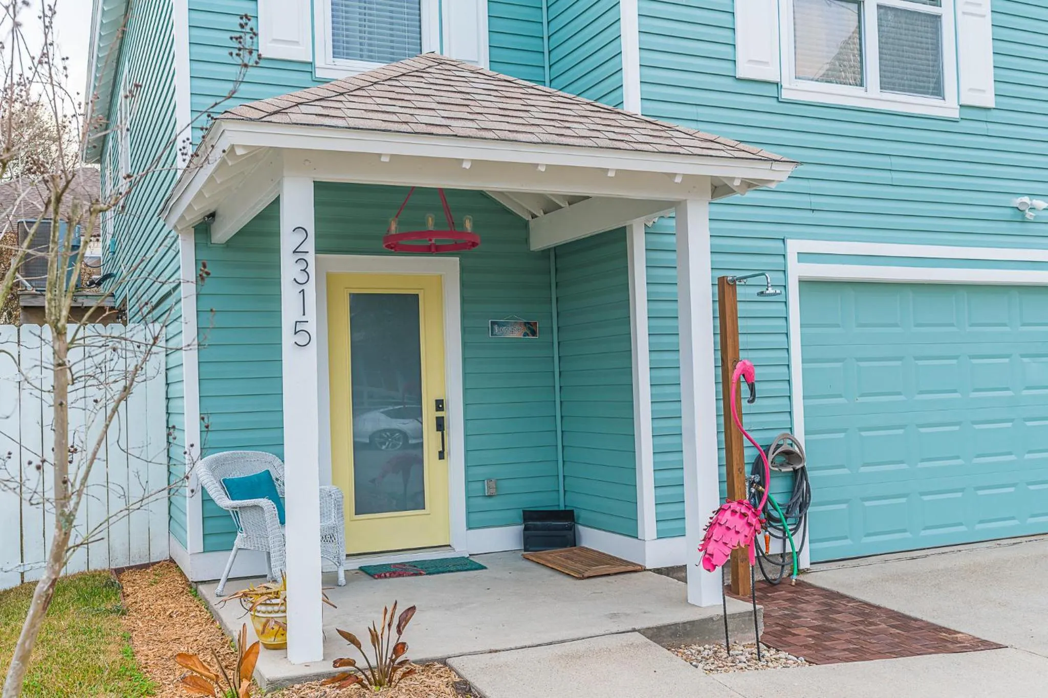 Property building in The Blue Flamingo