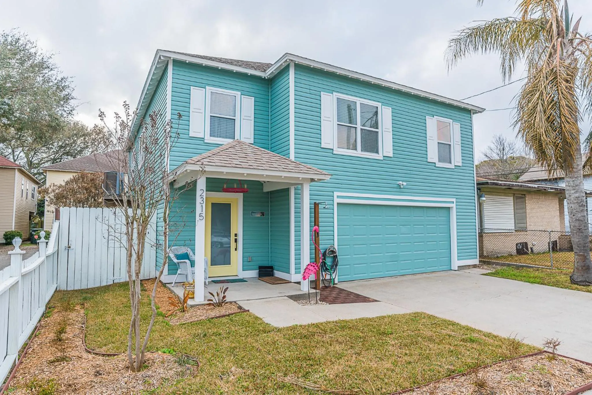 Property building in The Blue Flamingo