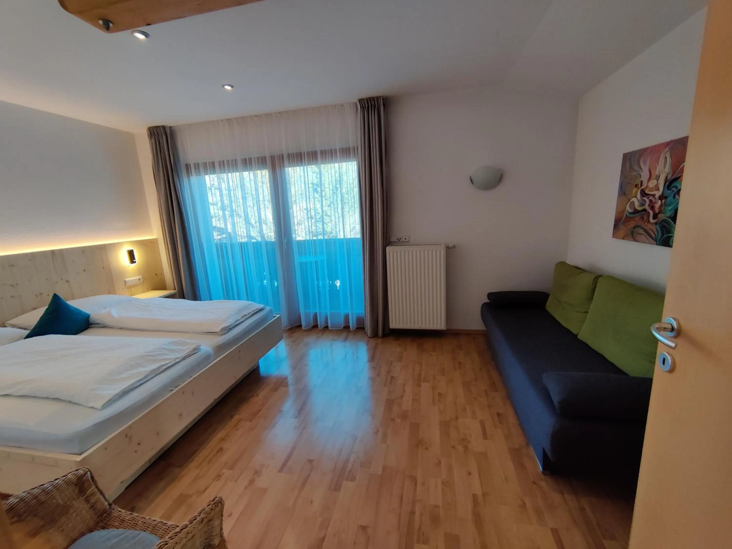 Bedroom, Bed in Residence Klementhof