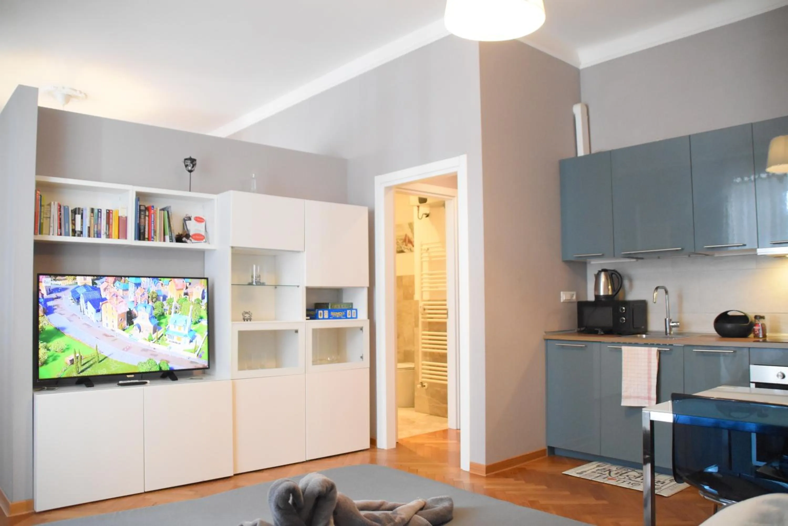 TV and multimedia in Residence Montanelli