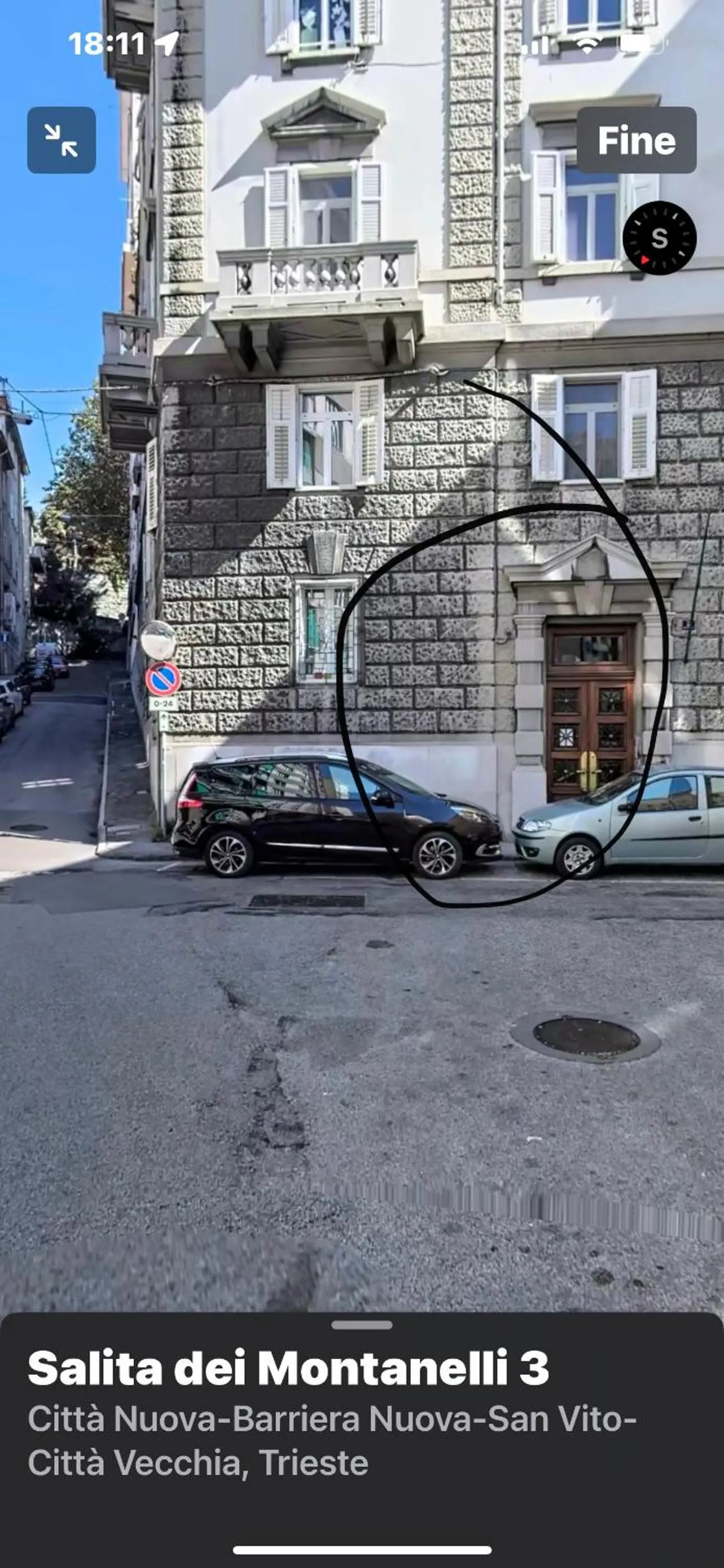 Property building in Residence Montanelli