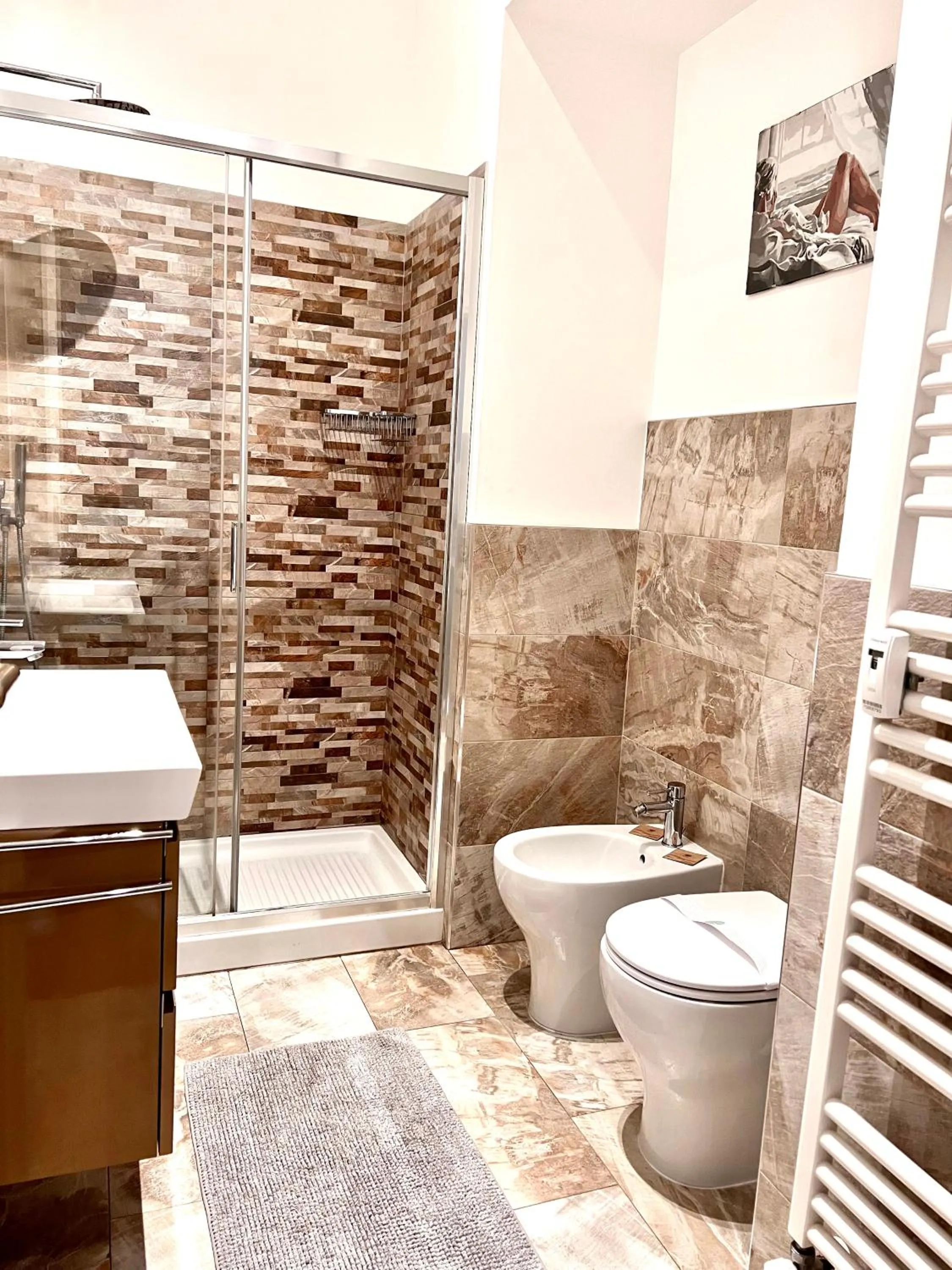 Shower in Residence Montanelli