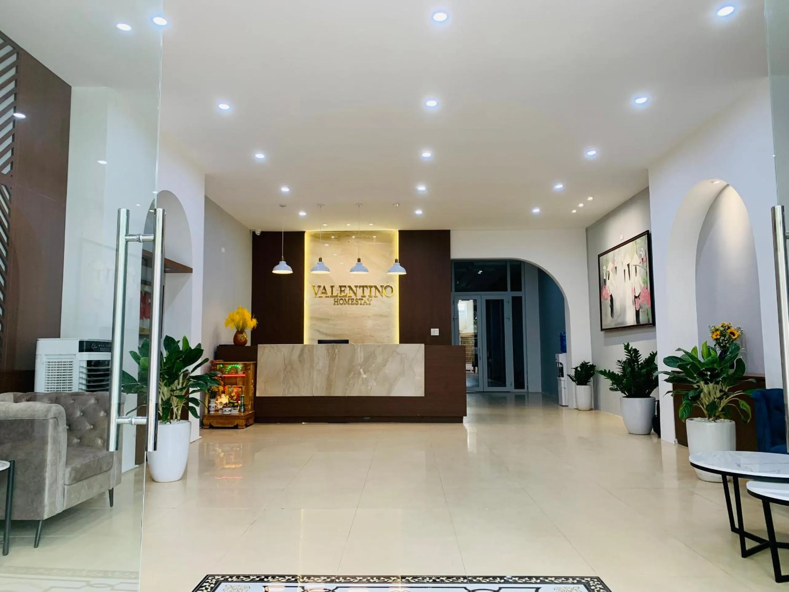 Lobby or reception in Valentino Homestay Hue