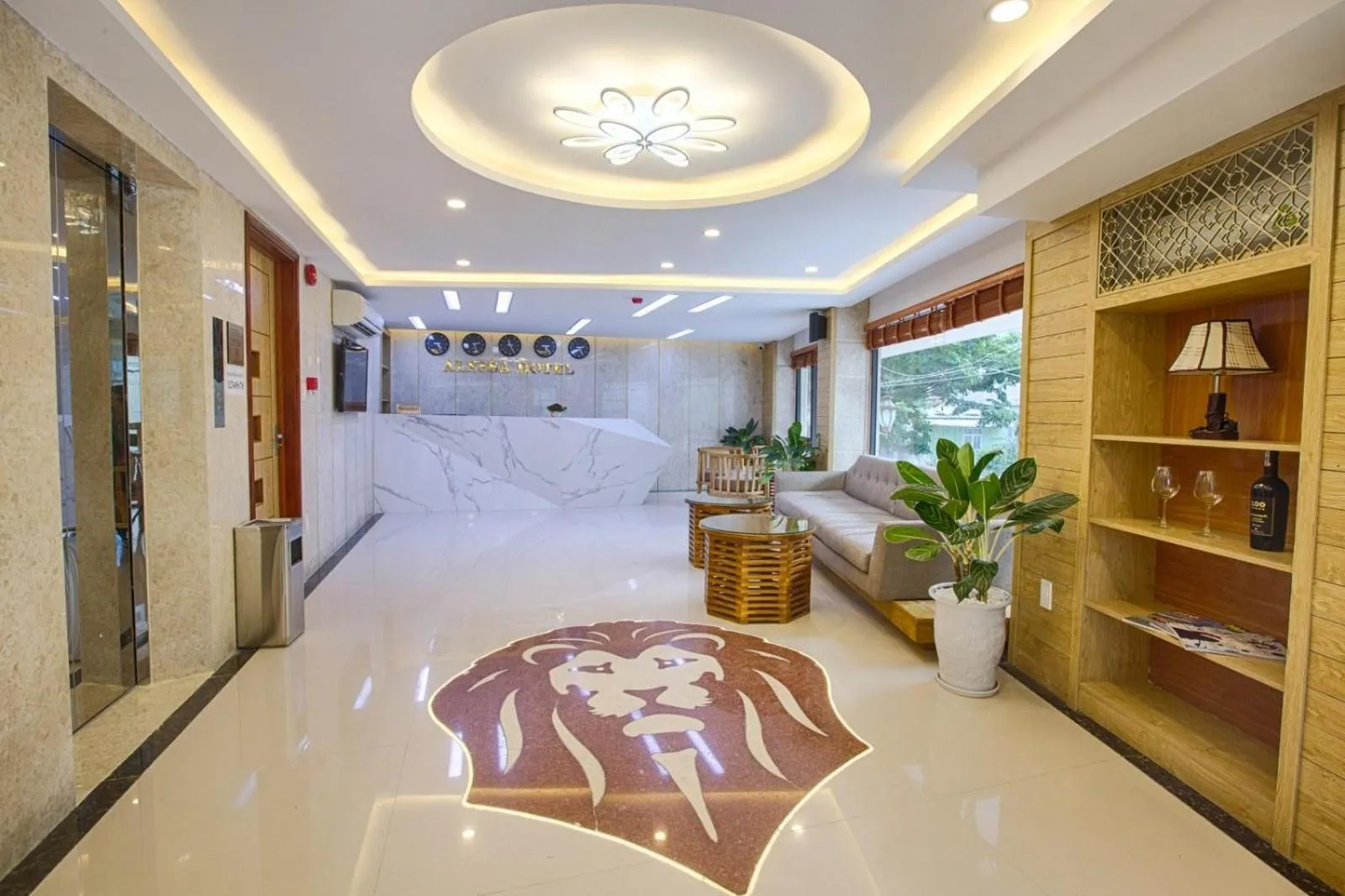 Lobby or reception, Bed in Alyssa Hotel Da Nang