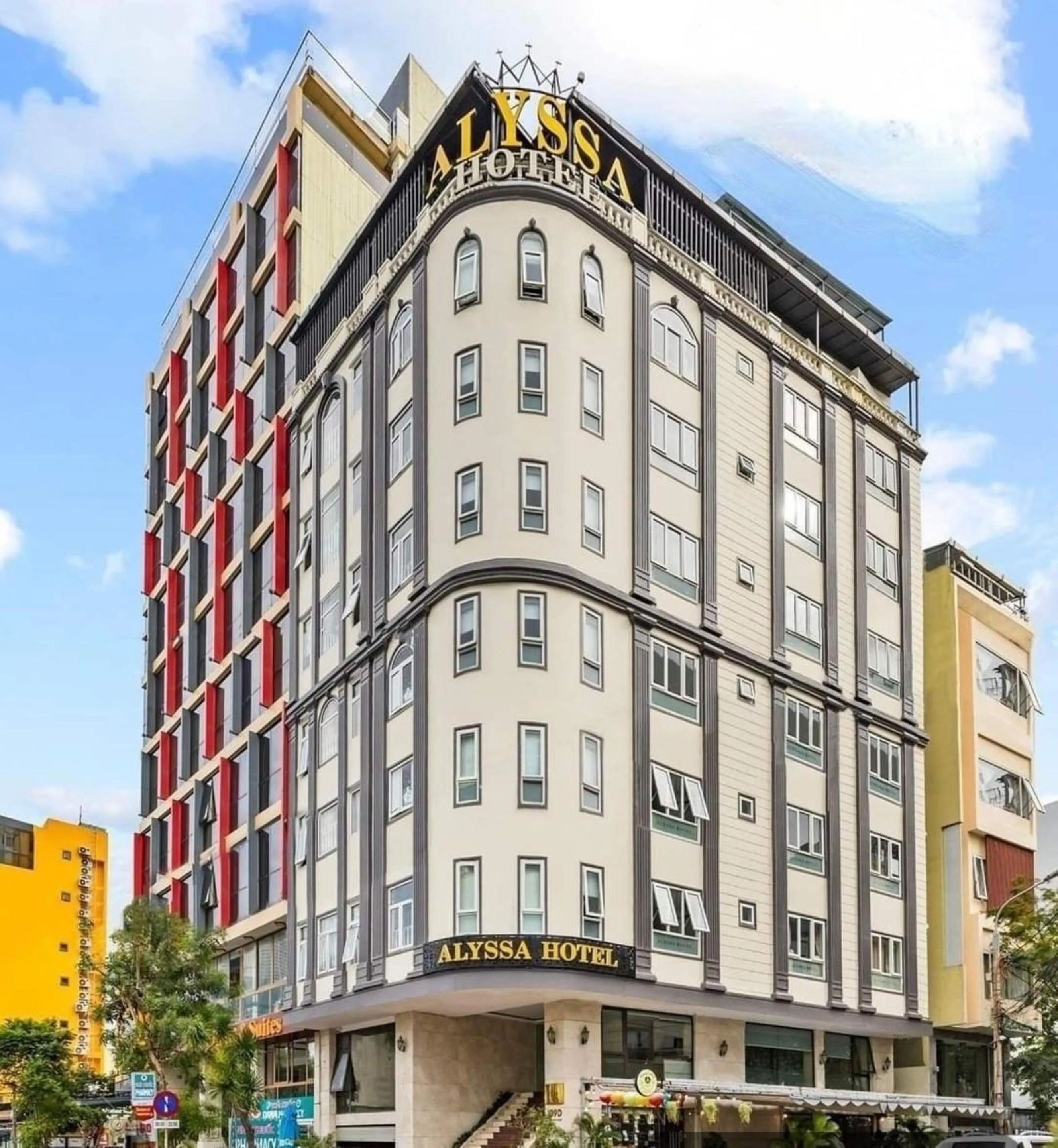 Property building in Alyssa Hotel Da Nang