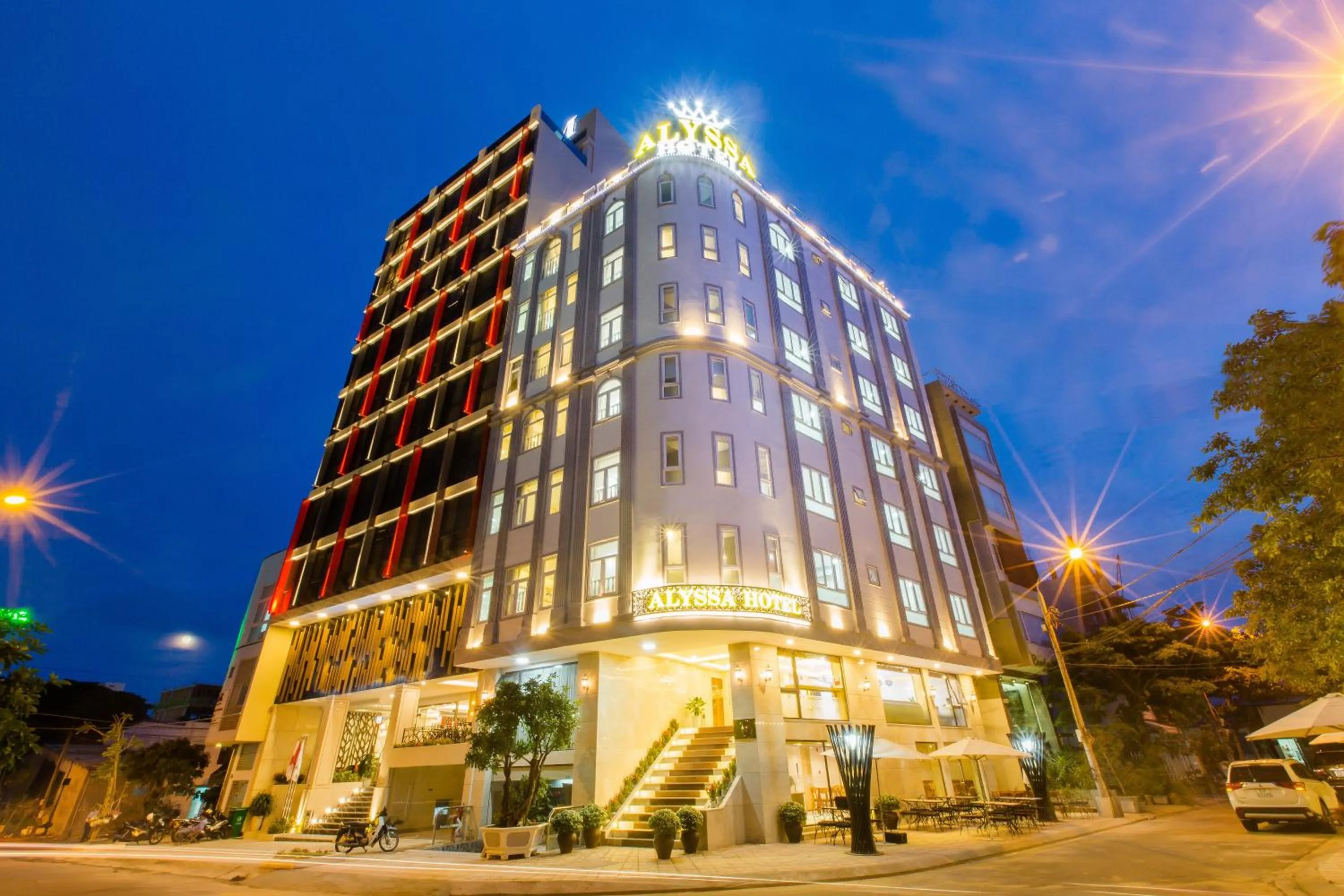 Property building in Alyssa Hotel Da Nang