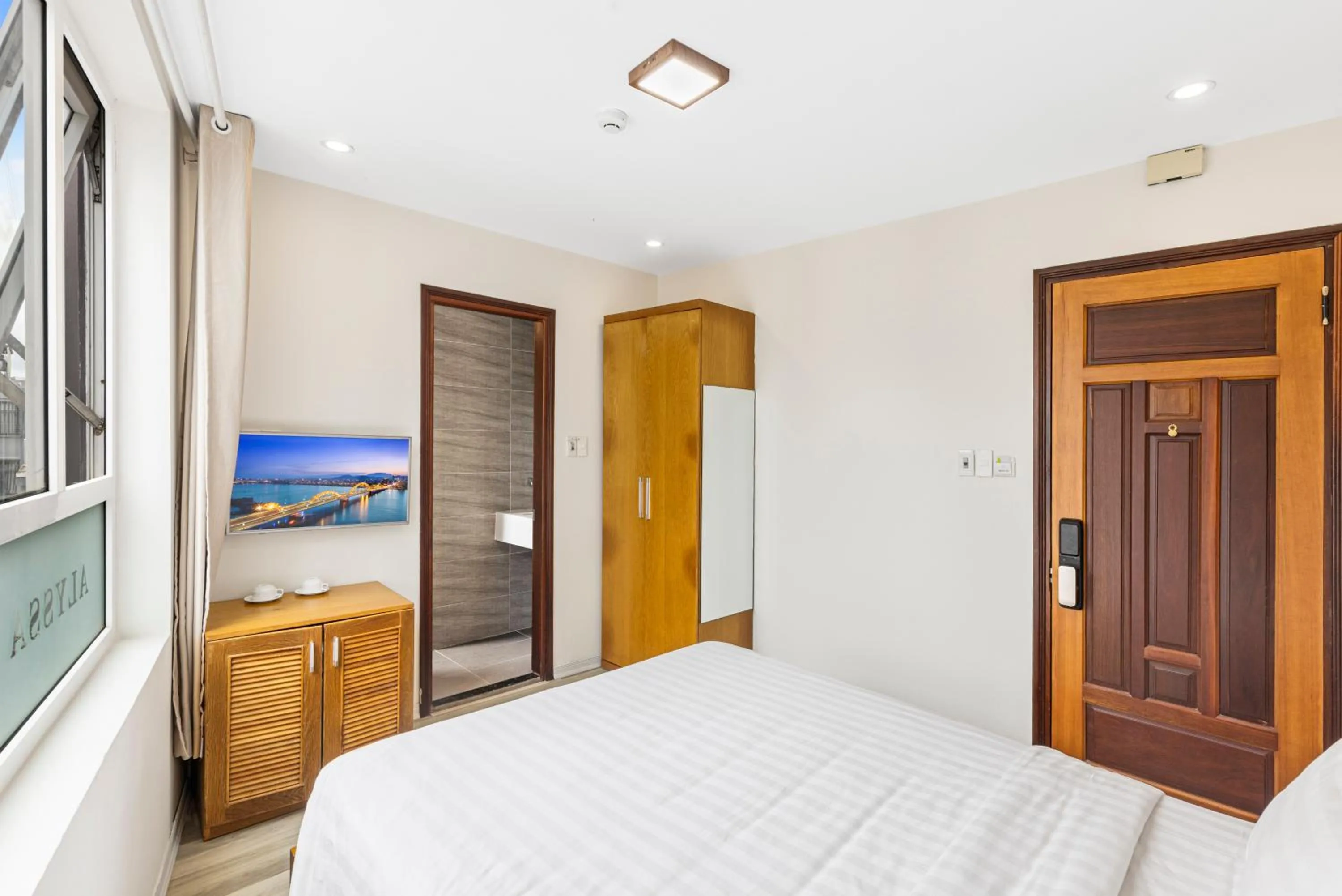 Bed in Alyssa Hotel Da Nang