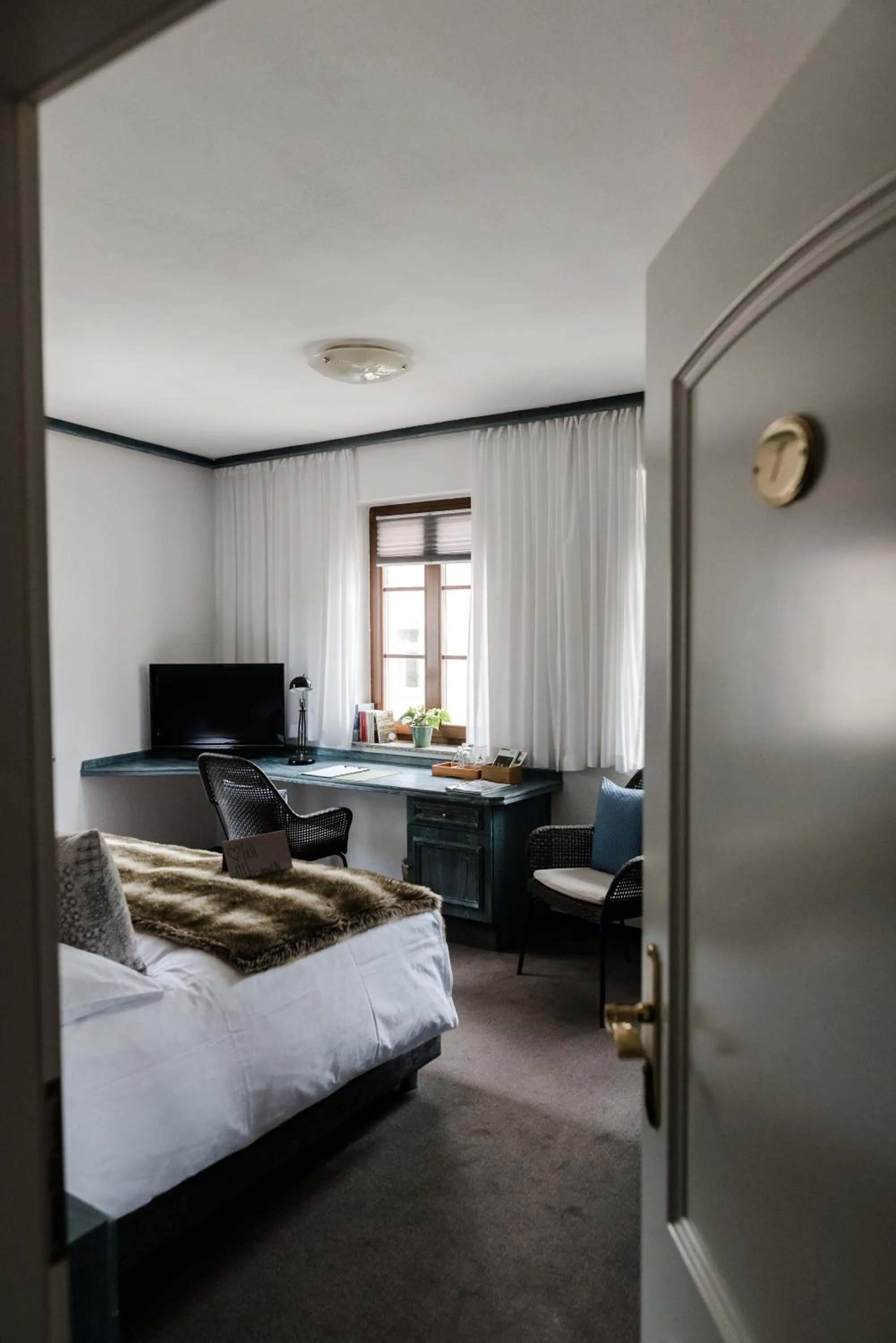 Bed in Sommers Hotel Altes Posteck