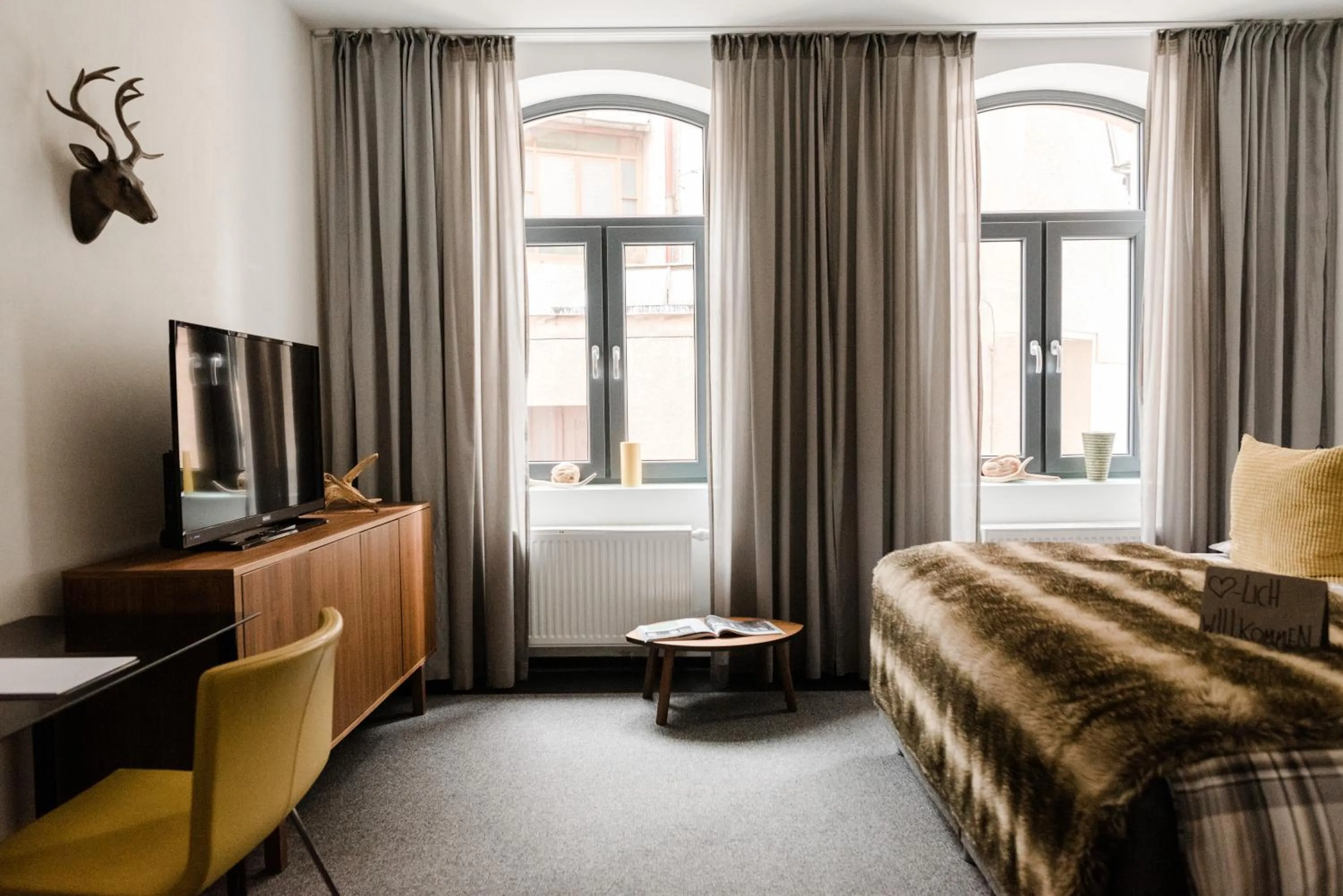 Bed in Sommers Hotel Altes Posteck