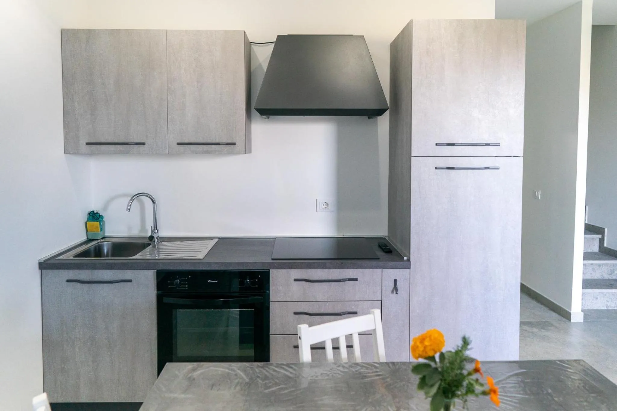 Kitchen or kitchenette in Residence la Pace - Pool & Relax