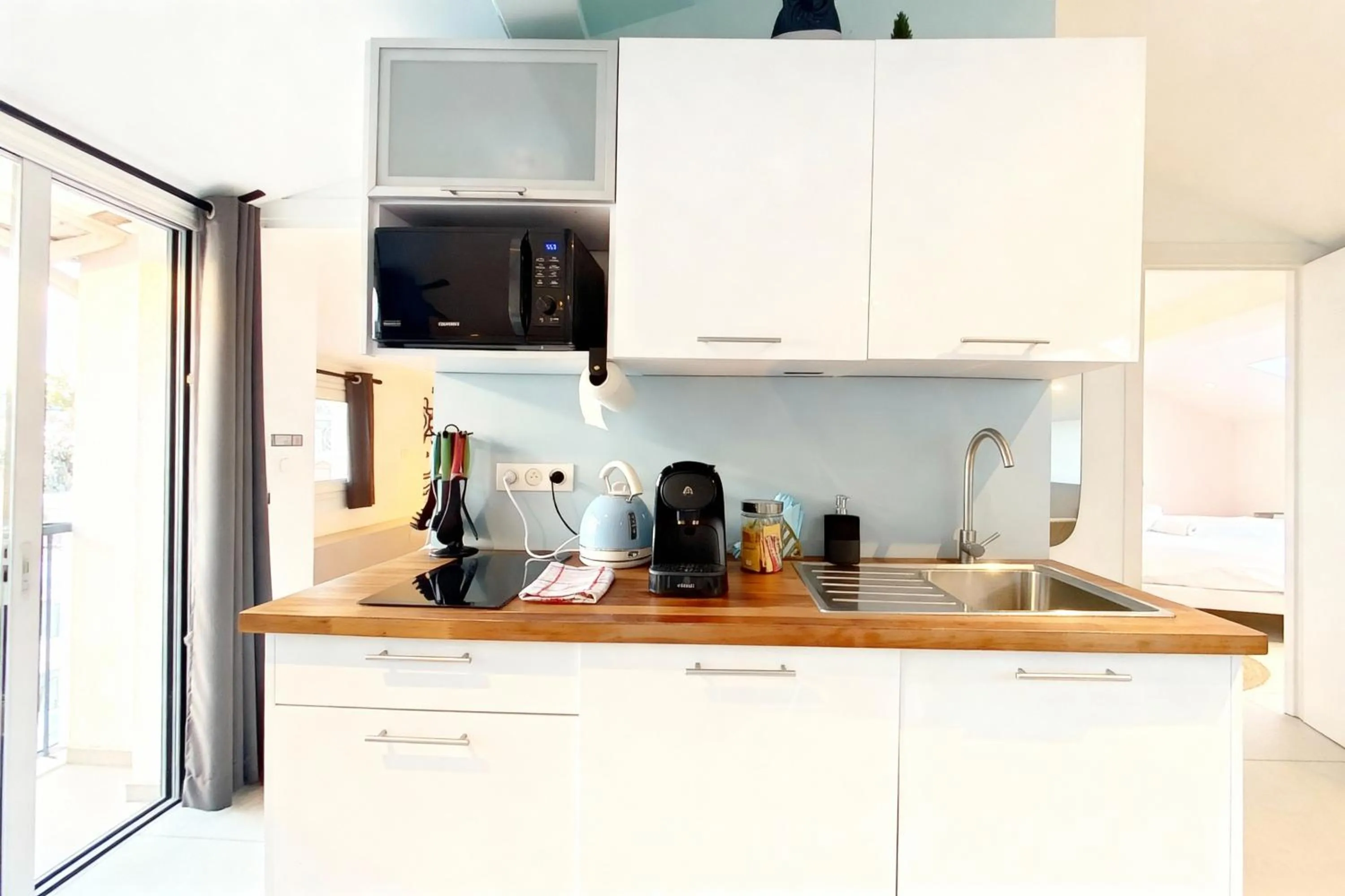 Kitchen or kitchenette in VILLA MARINA CANNES