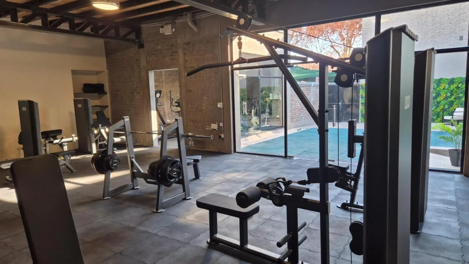 Fitness centre/facilities in Gran Hotel Dakar