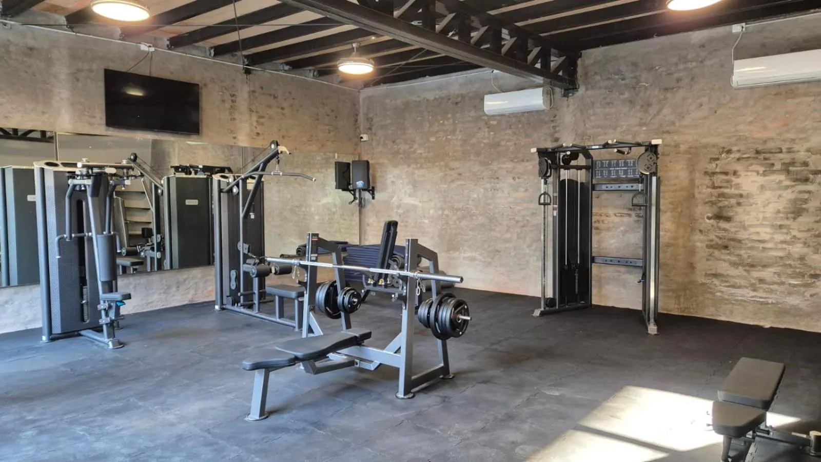 Fitness centre/facilities in Gran Hotel Dakar