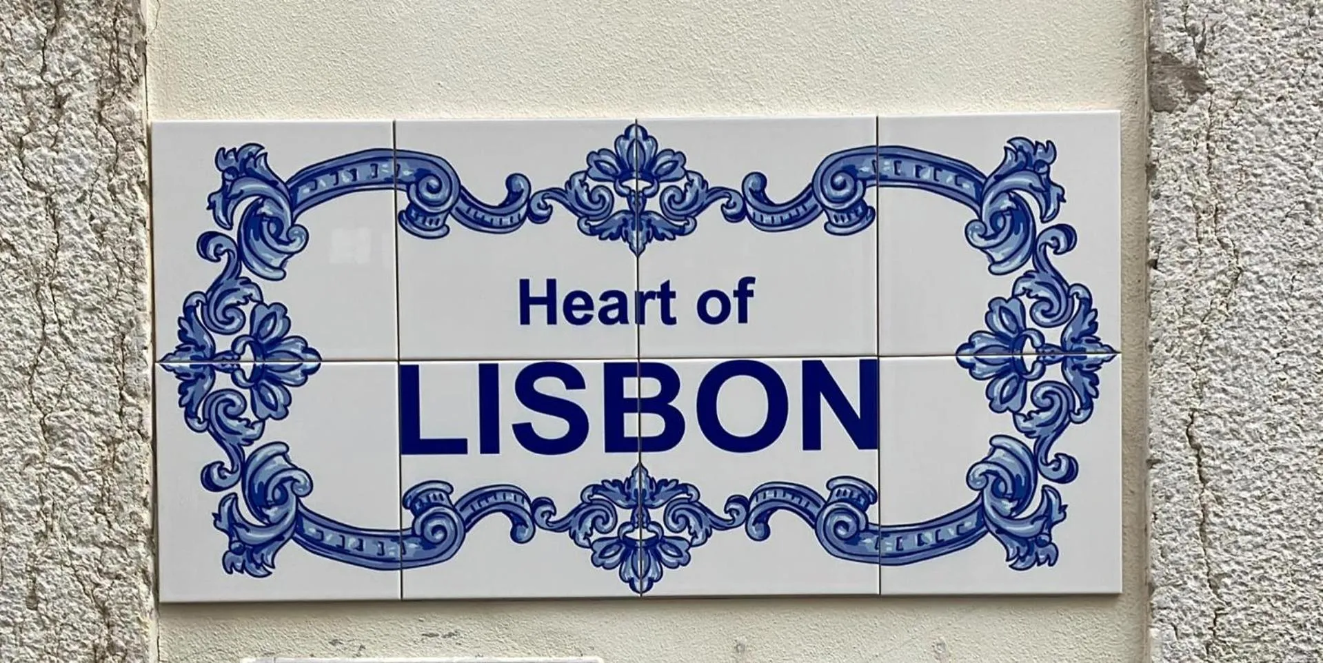 Logo/Certificate/Sign in Heart of Lisbon