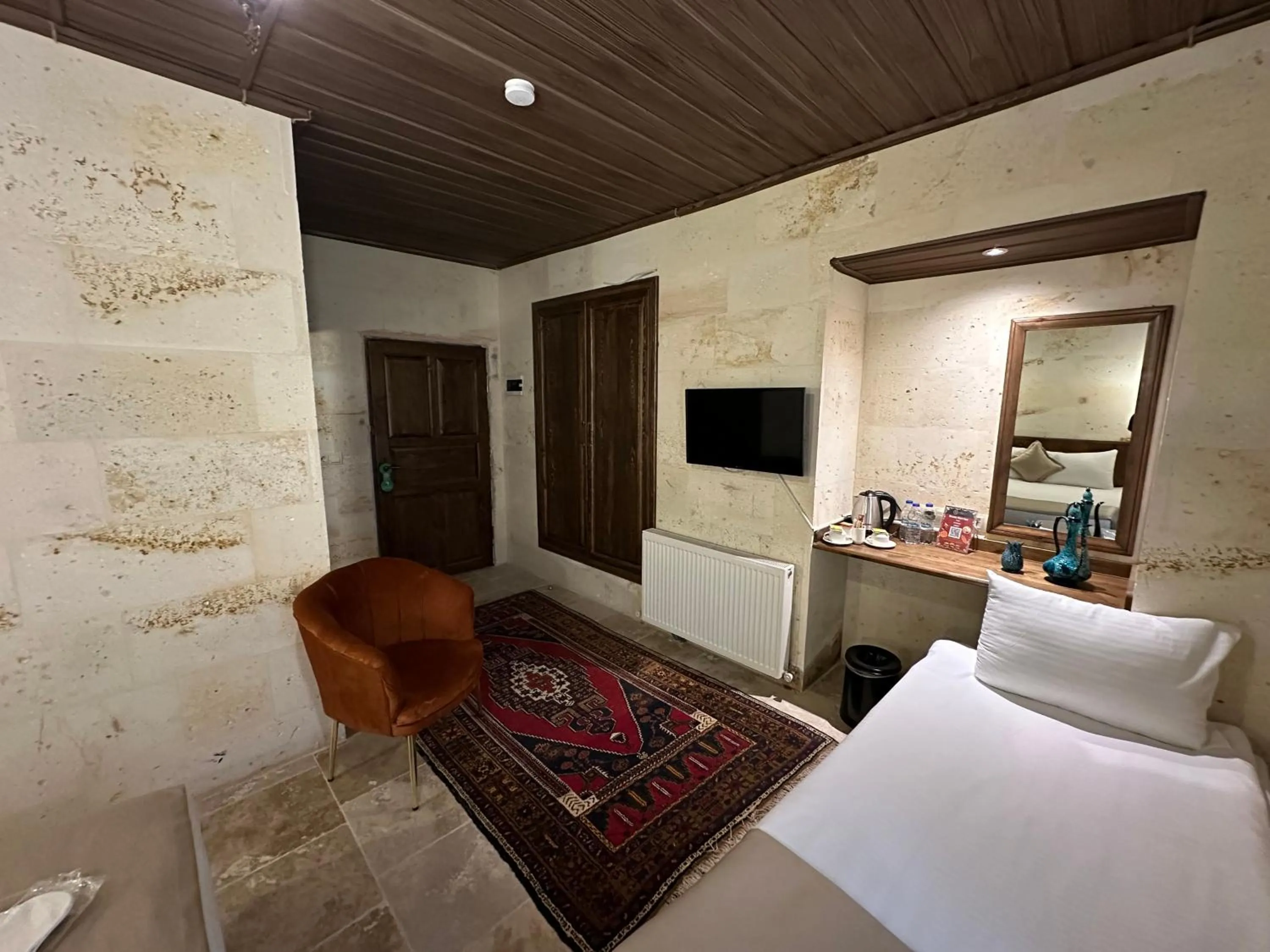 Bed in Virtus Cappadocia Hotel Göreme