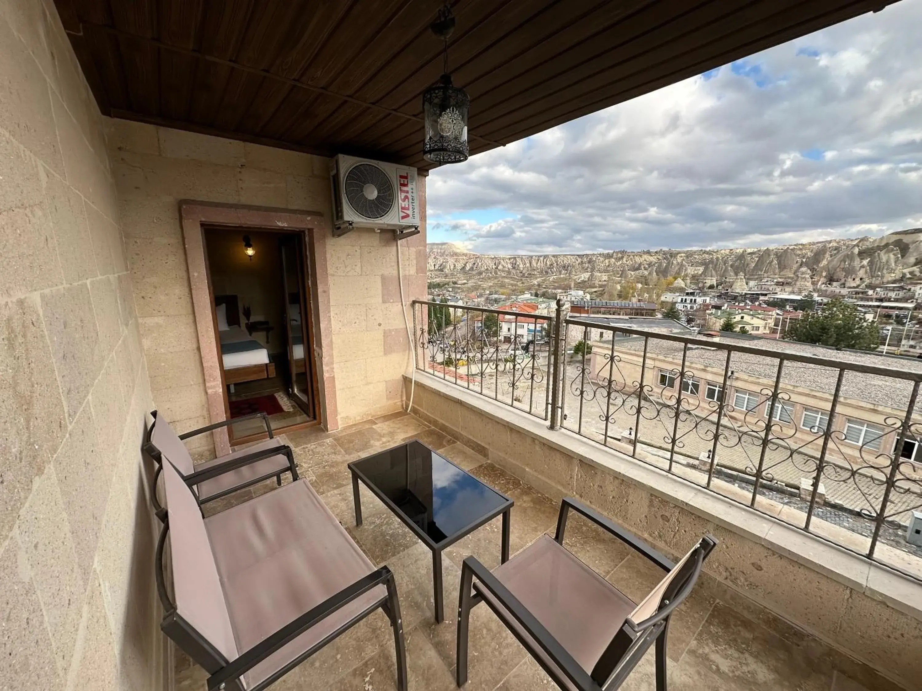 Double Room with Balcony in Virtus Cappadocia Hotel Göreme Double Room with Balcony in Virtus Cappadocia Hotel Göreme
