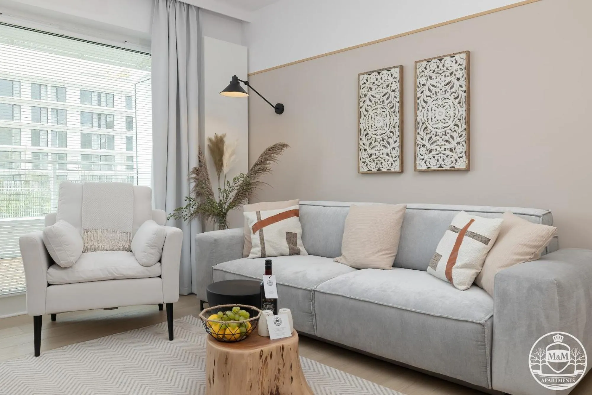 Living room in Polanki Aqua - Aquapark, Free Parking, Apartments M&M Kołobrzeg