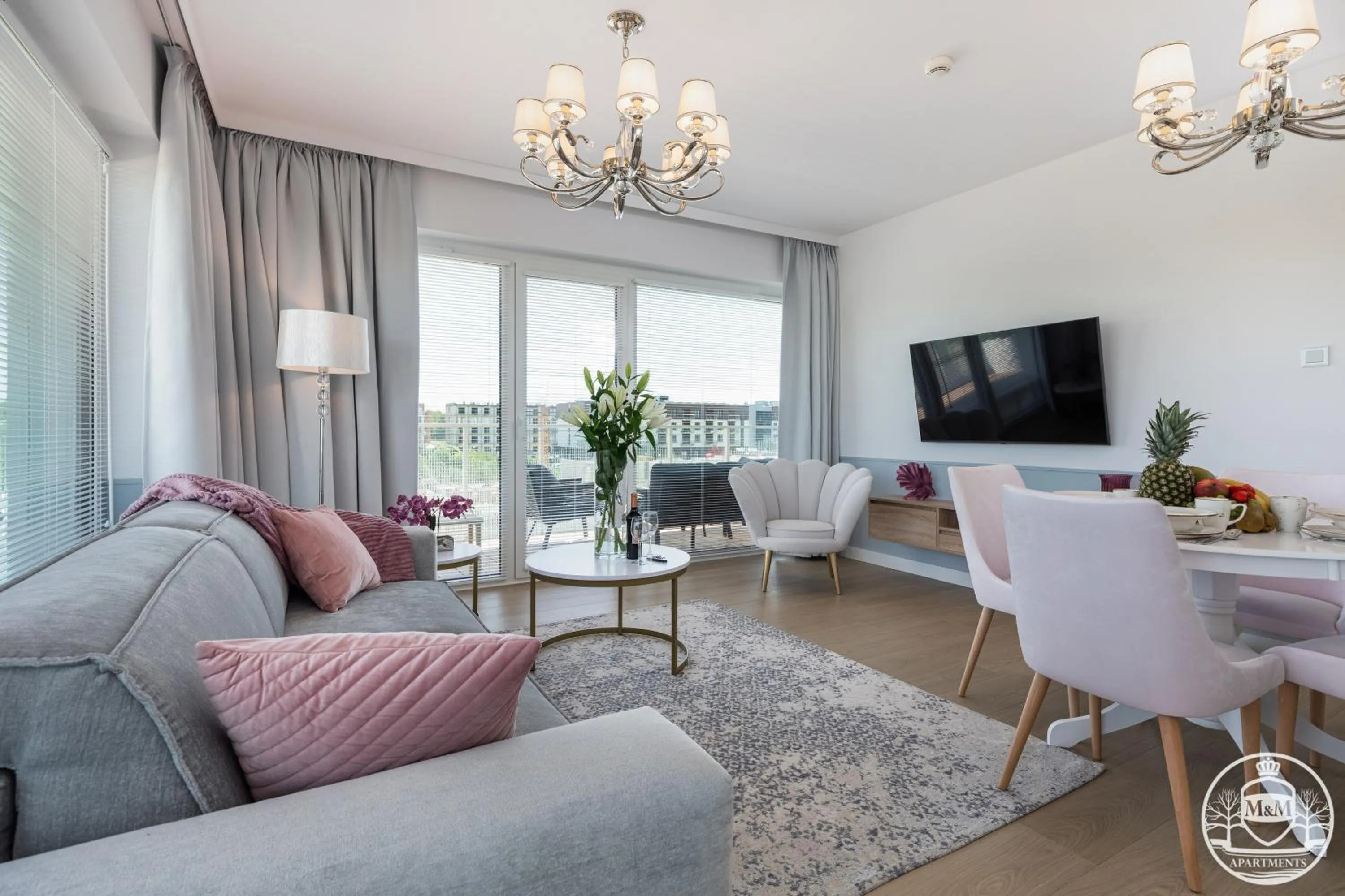 TV and multimedia in Polanki Aqua - Aquapark, Free Parking, Apartments M&M Kołobrzeg