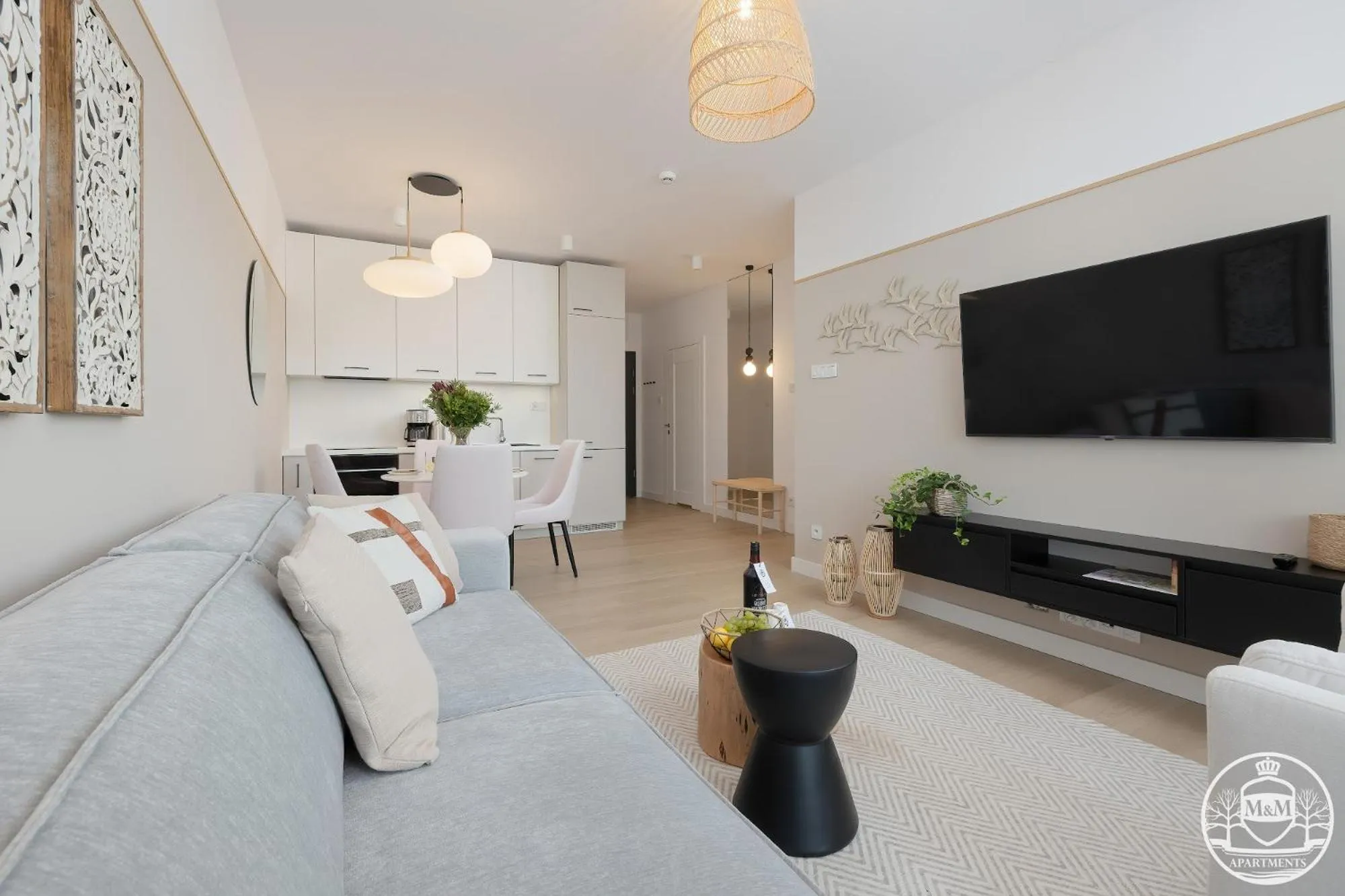 TV and multimedia in Polanki Aqua - Aquapark, Free Parking, Apartments M&M Kołobrzeg