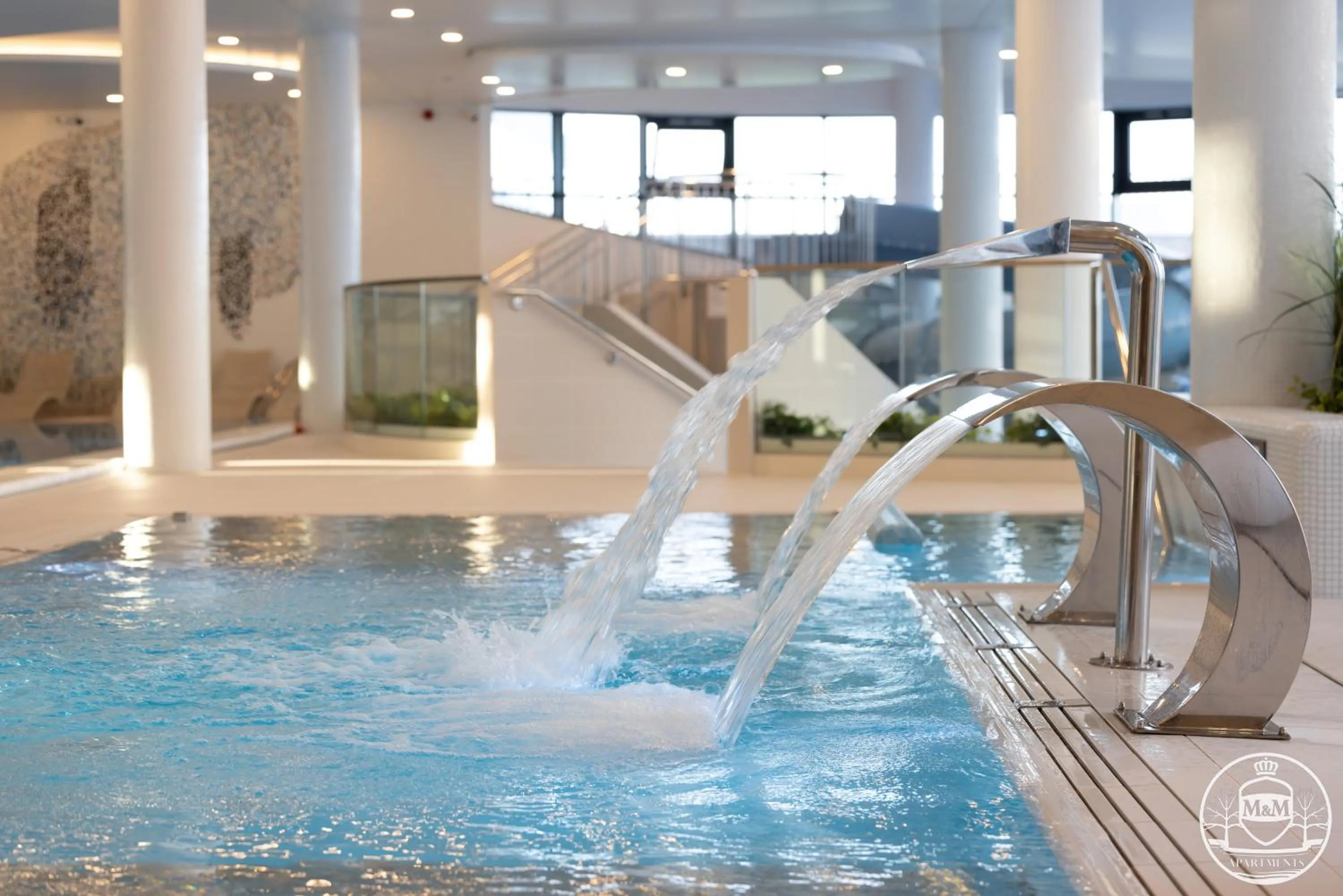 Swimming pool in Polanki Aqua - Aquapark, Free Parking, Apartments M&M Kołobrzeg