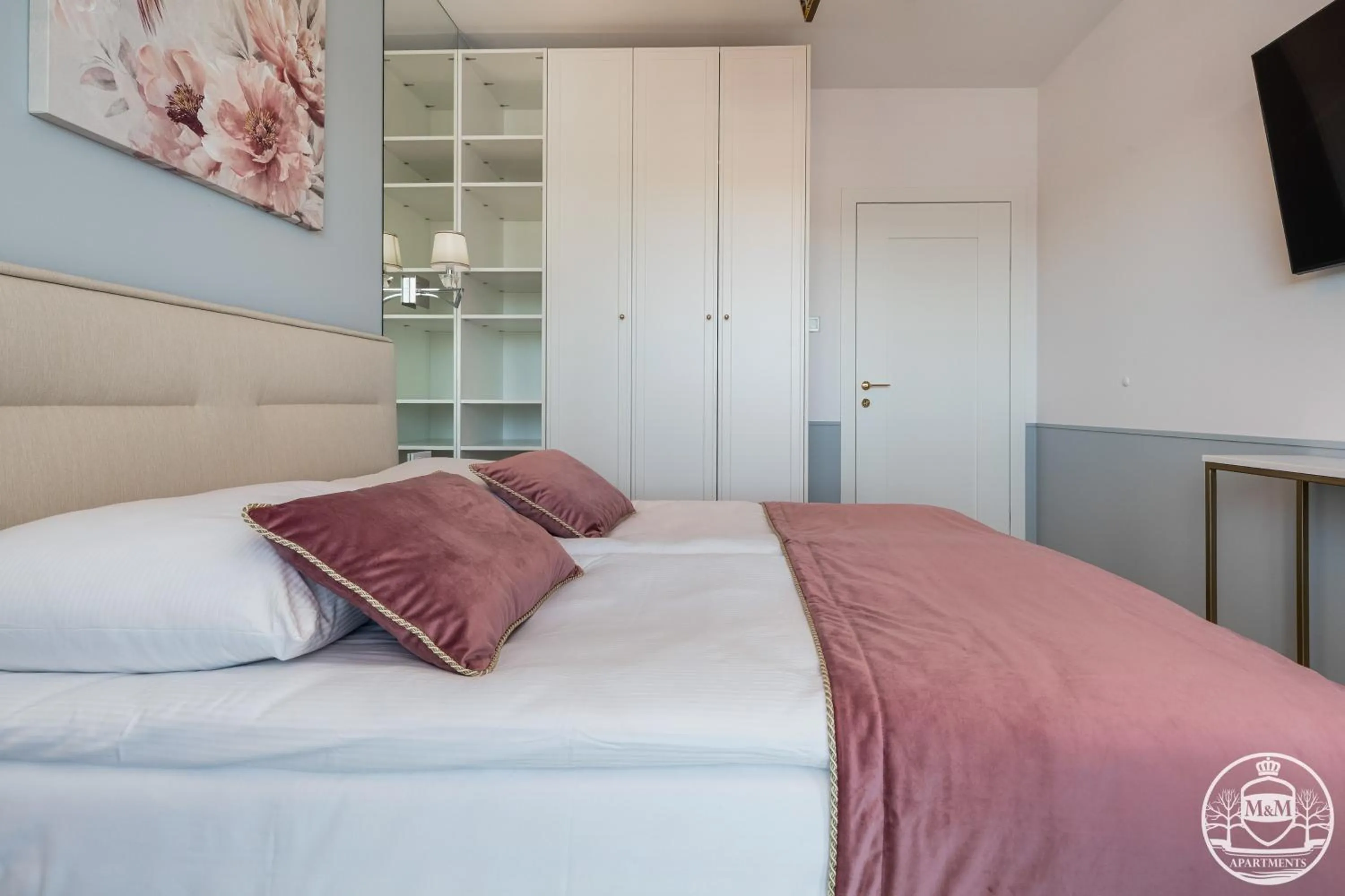 Bed in Polanki Aqua - Aquapark, Free Parking, Apartments M&M Kołobrzeg