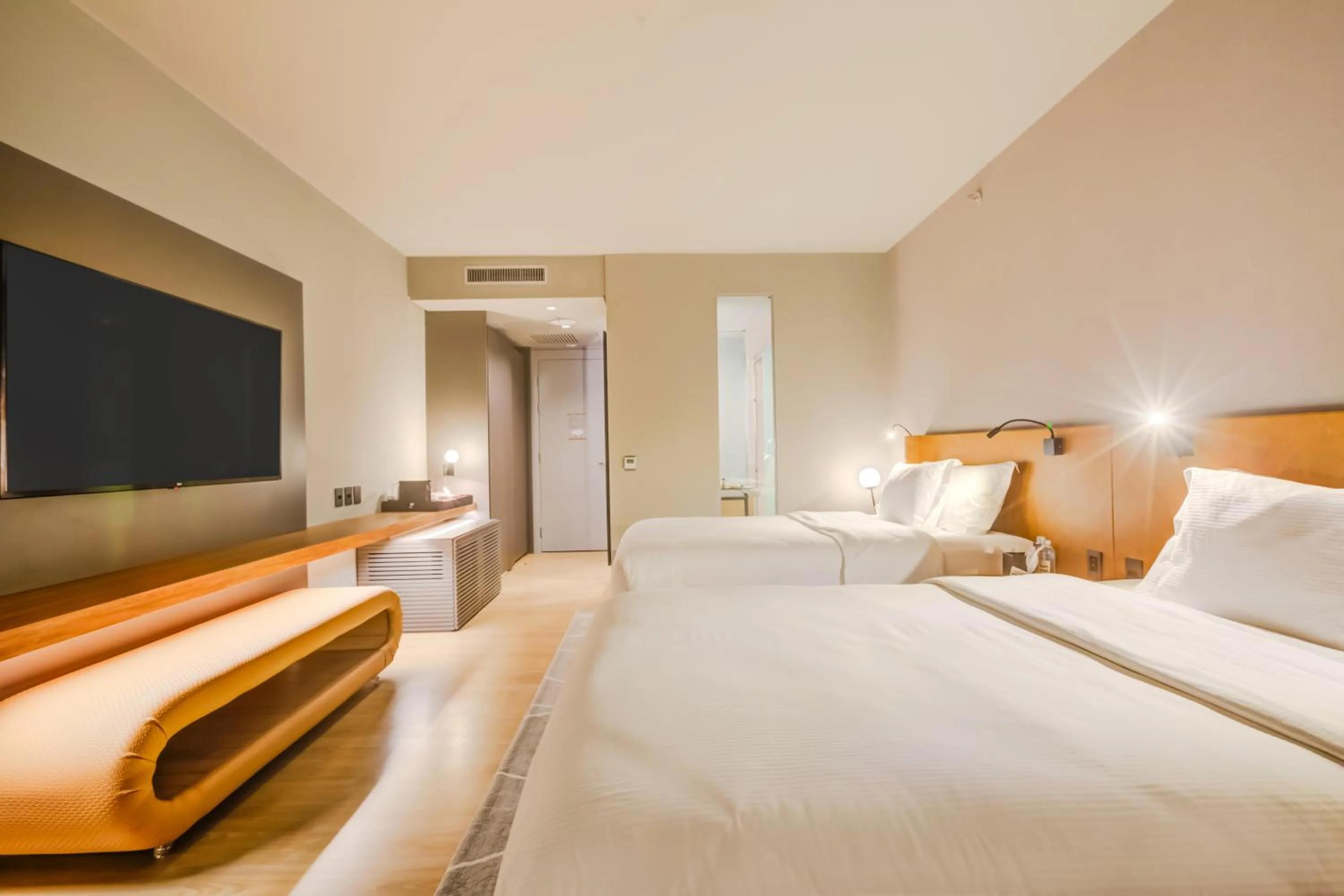 Bed in DoubleTree by Hilton Porto Alegre