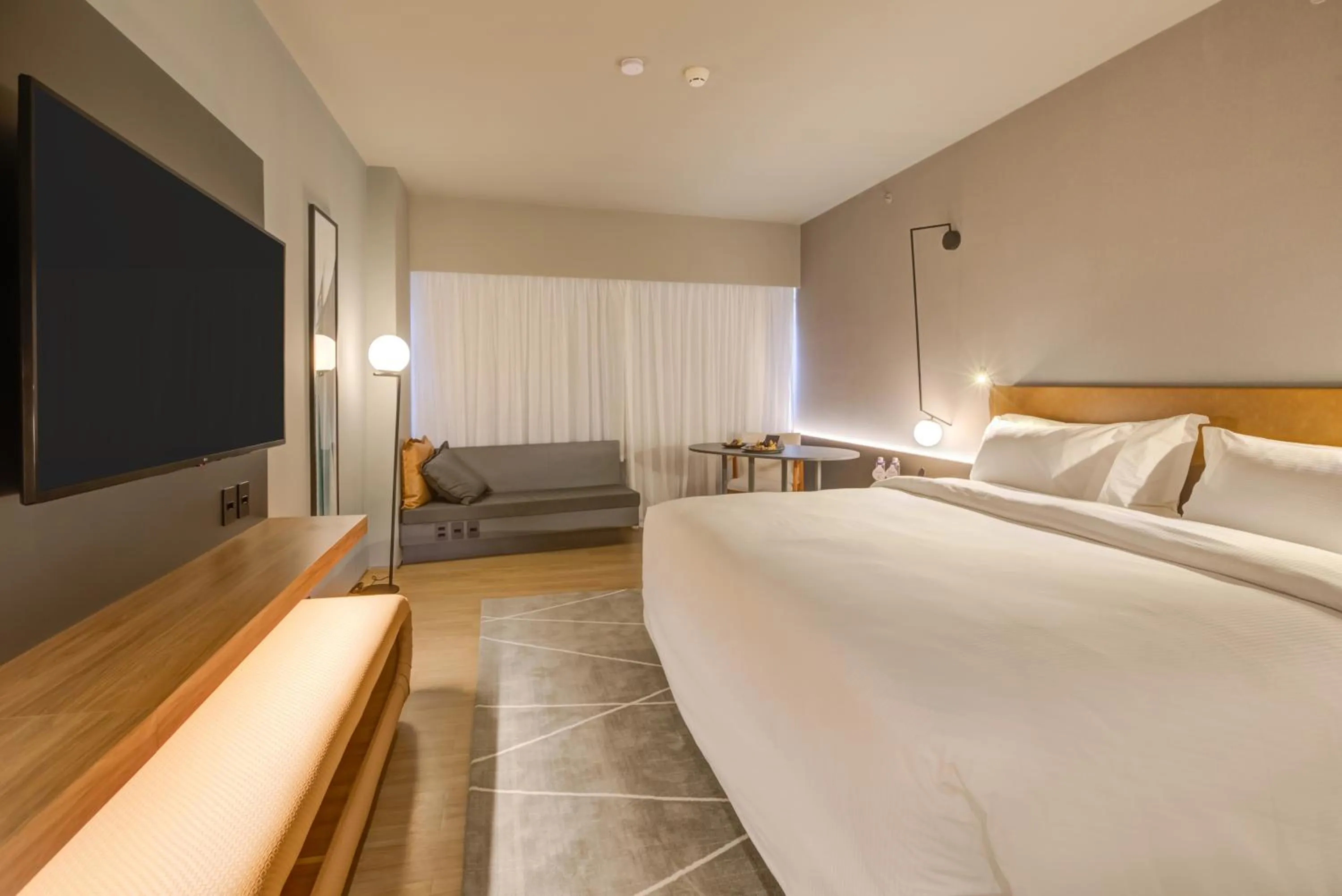 Bed in DoubleTree by Hilton Porto Alegre