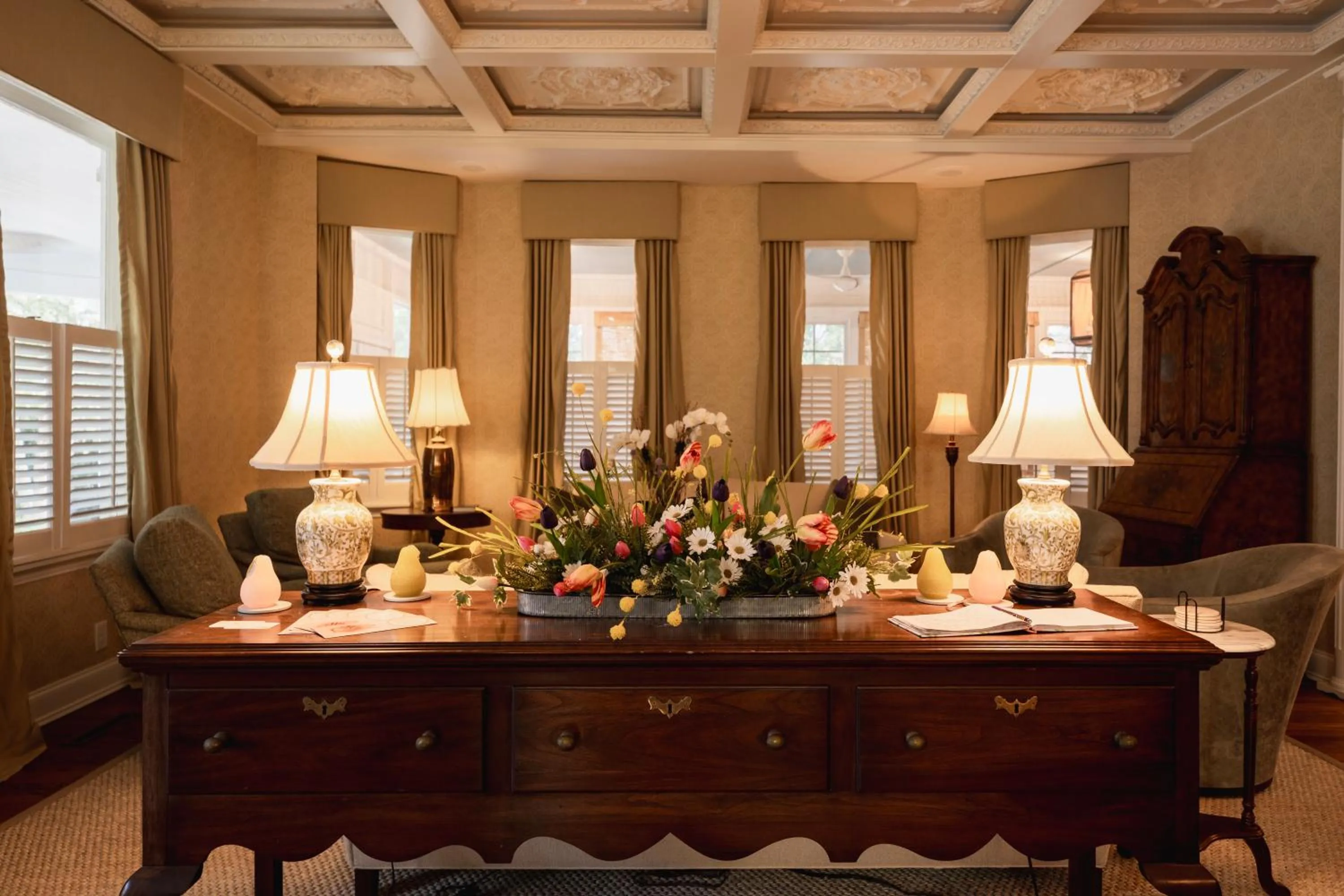 Lobby or reception in The Edenton Collection-The Granville Queen Inn