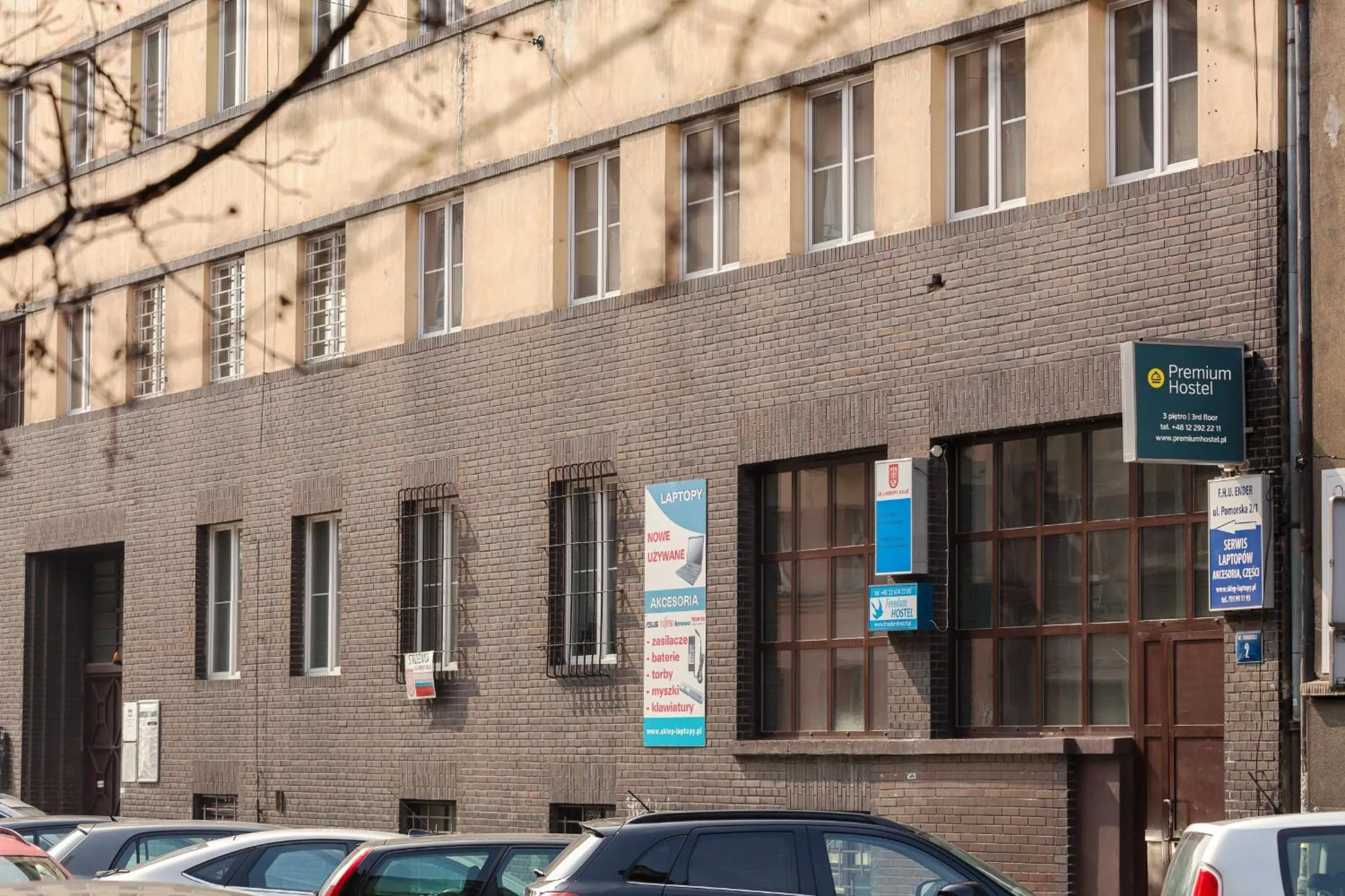 Facade/entrance in Premium Hostel