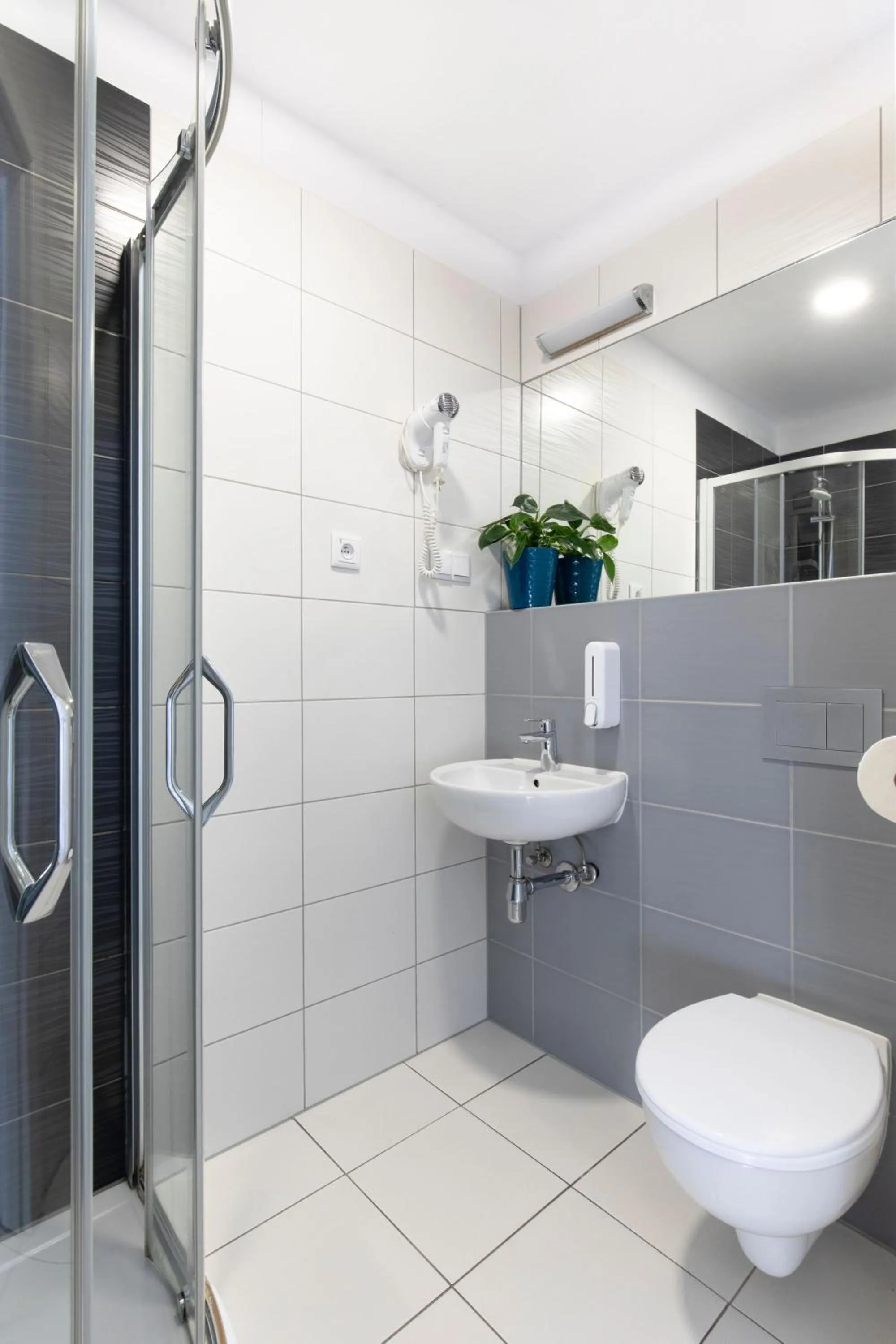 Shower in Premium Hostel