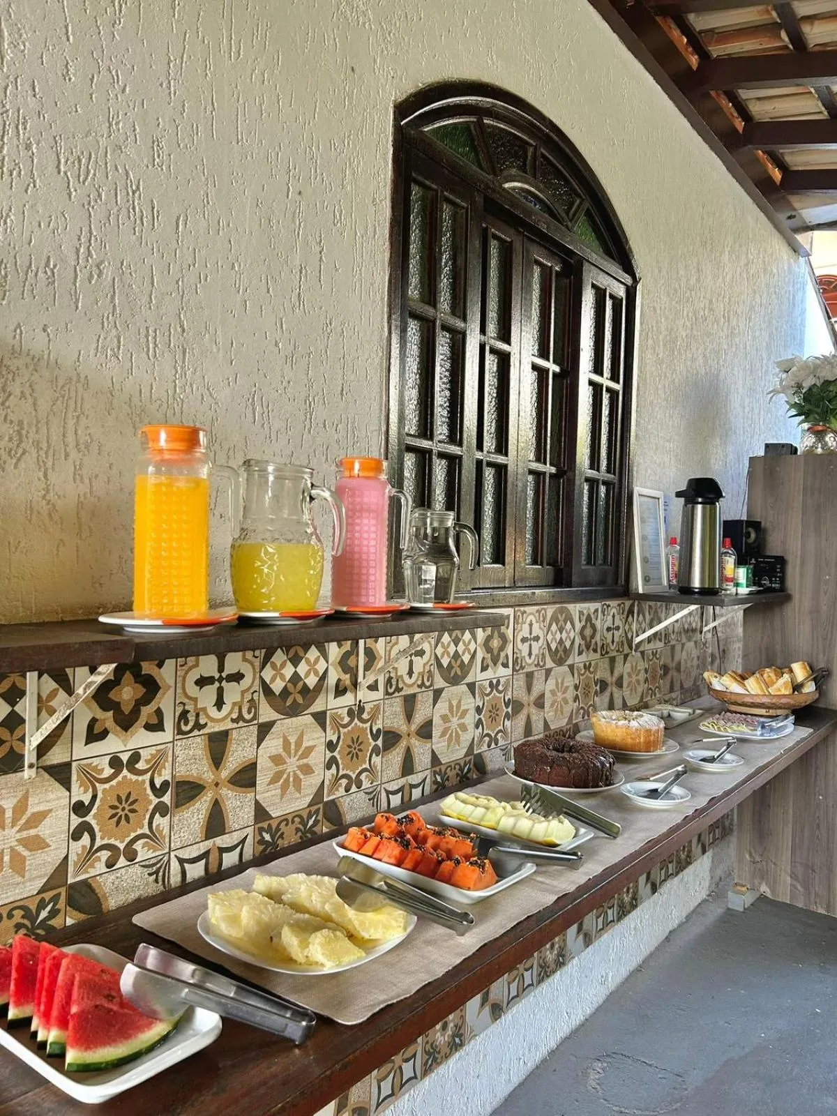 Breakfast in Pousada Porto Búzios