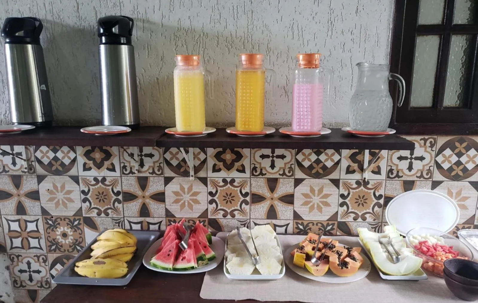 Breakfast in Pousada Porto Búzios