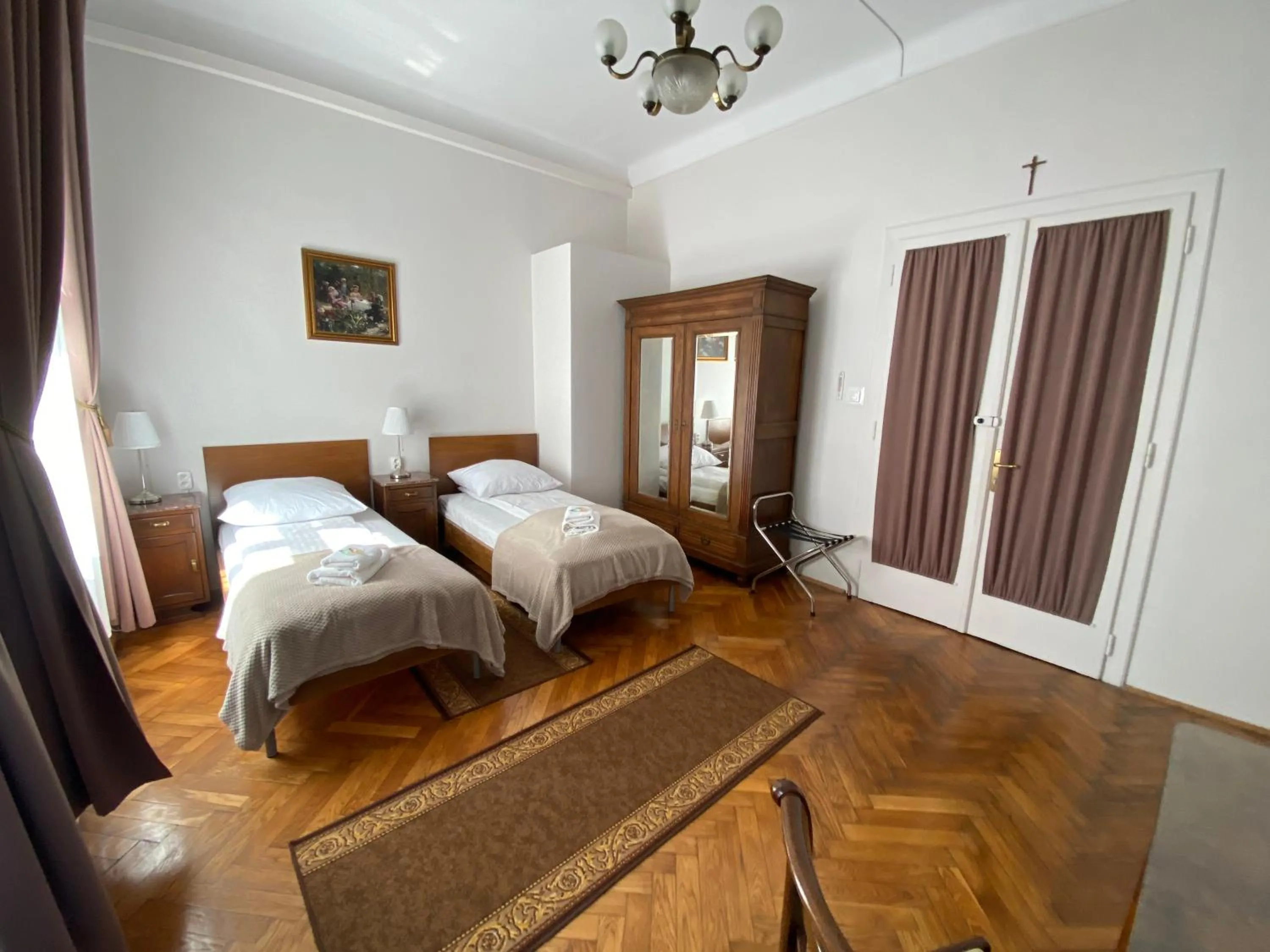 Bed in Aparthotel Maria