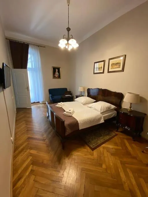 Bed in Aparthotel Maria