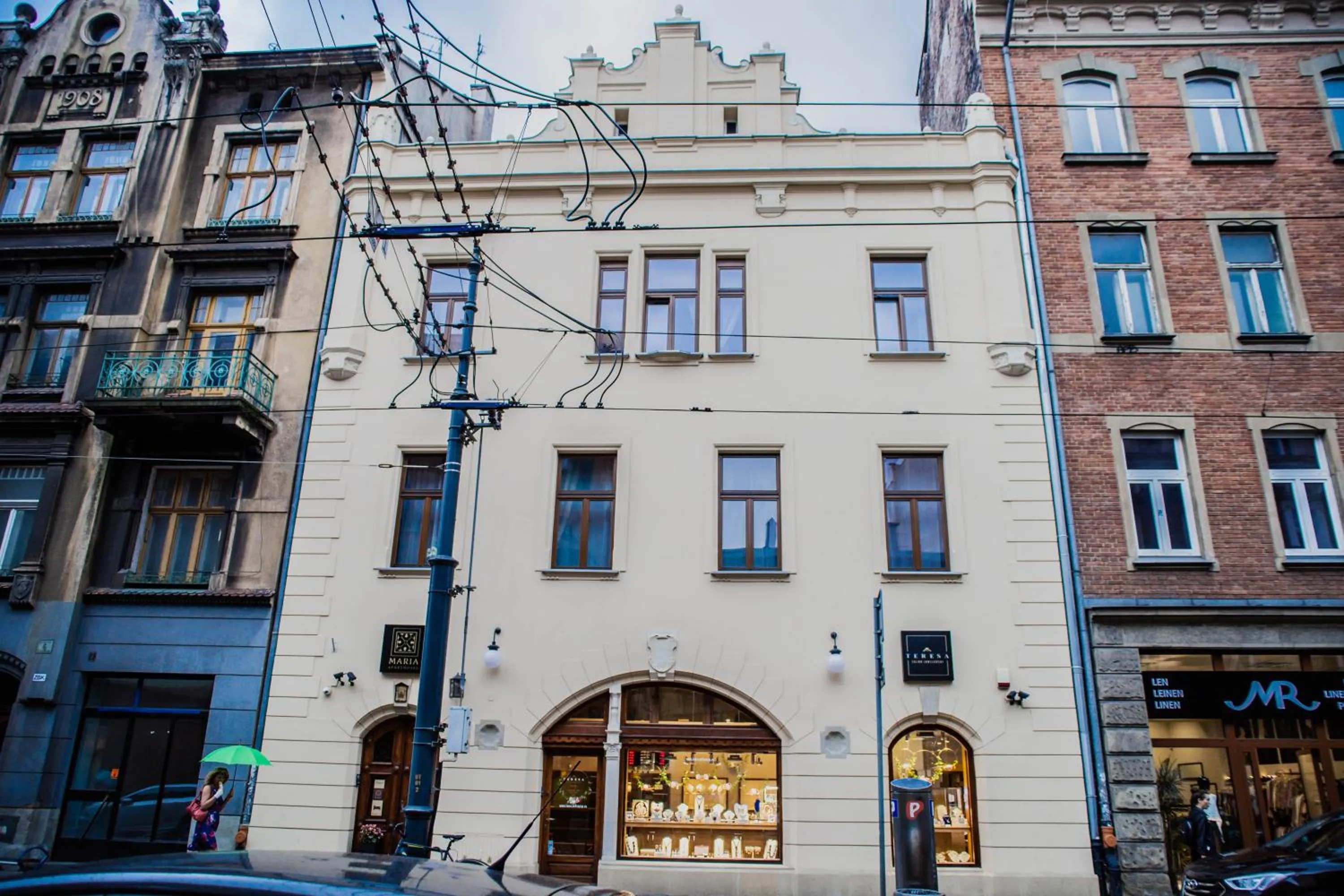 Property building in Aparthotel Maria