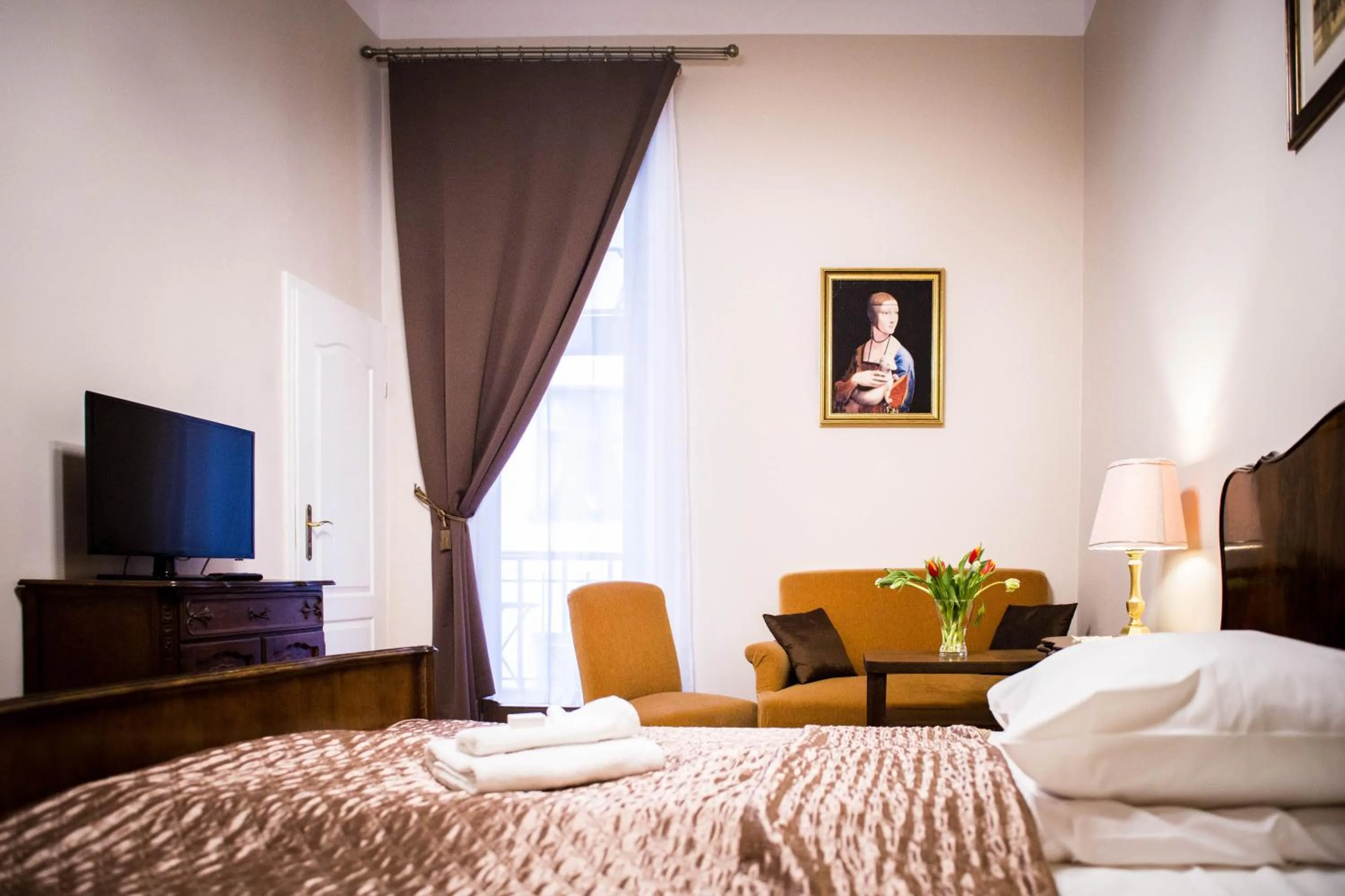 Bed in Aparthotel Maria