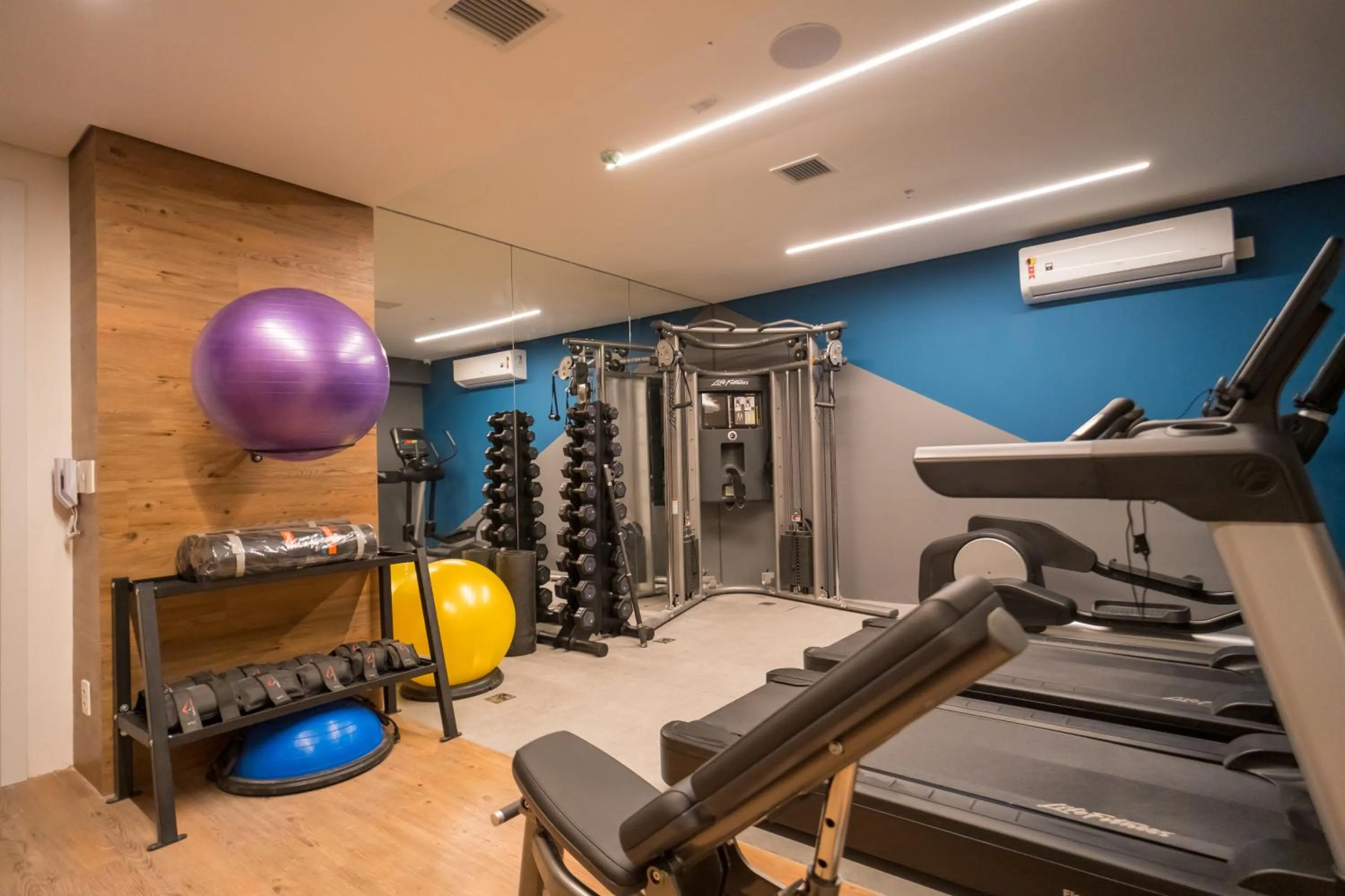 Fitness centre/facilities in Park Plaza Moinhos Porto Alegre