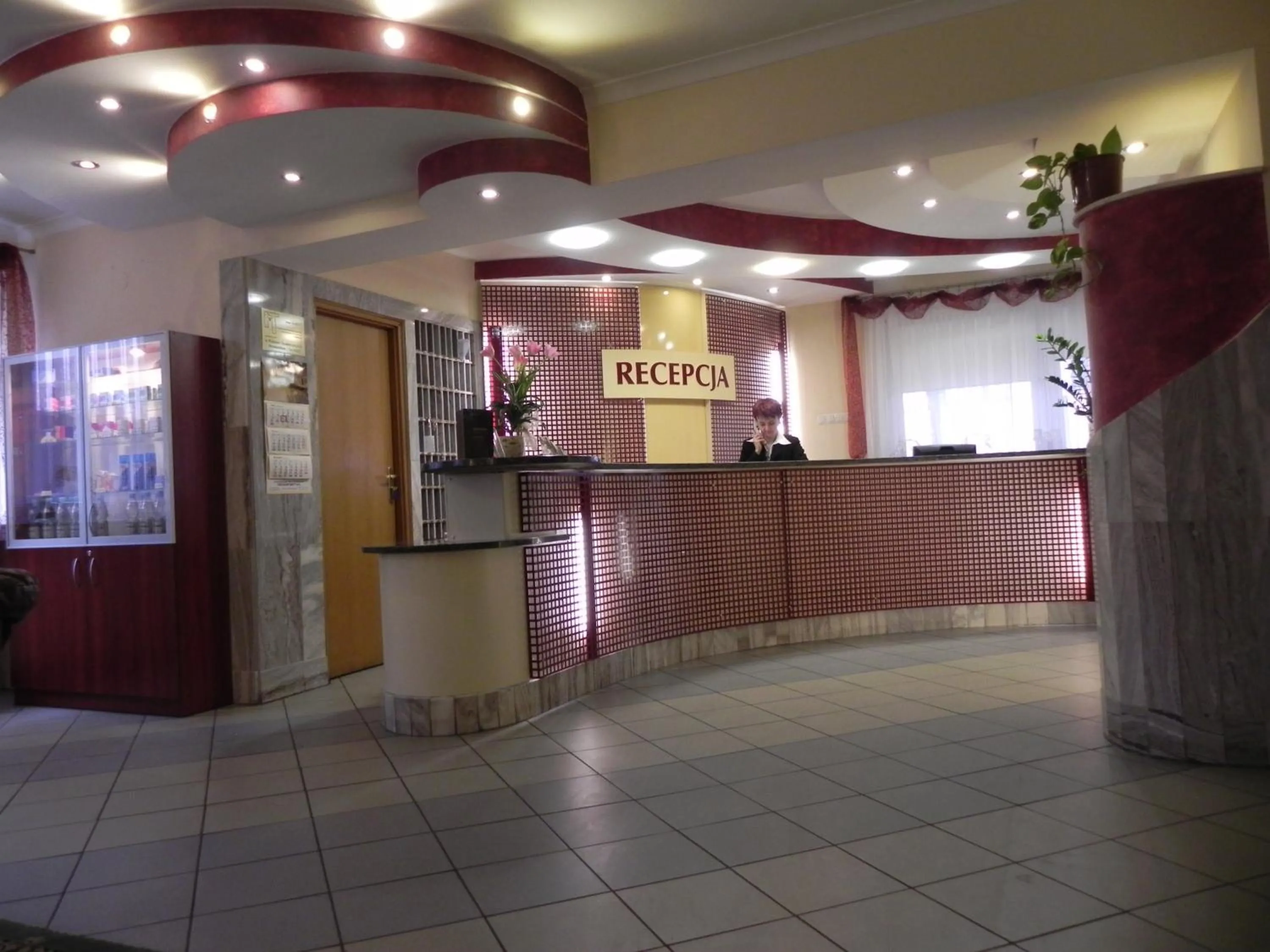 Lobby or reception in Załęże