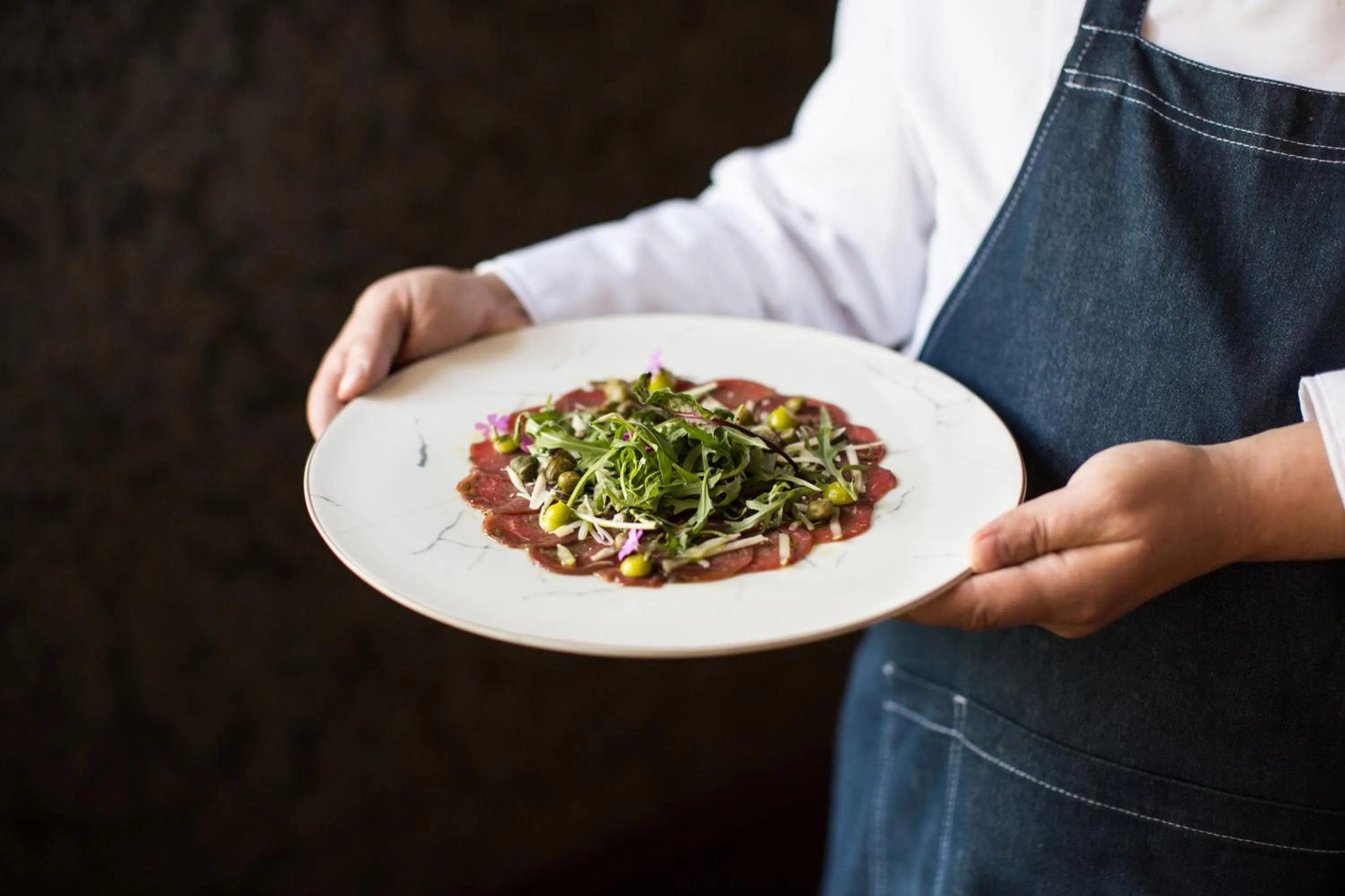 Food close-up in Pałac Paulinum