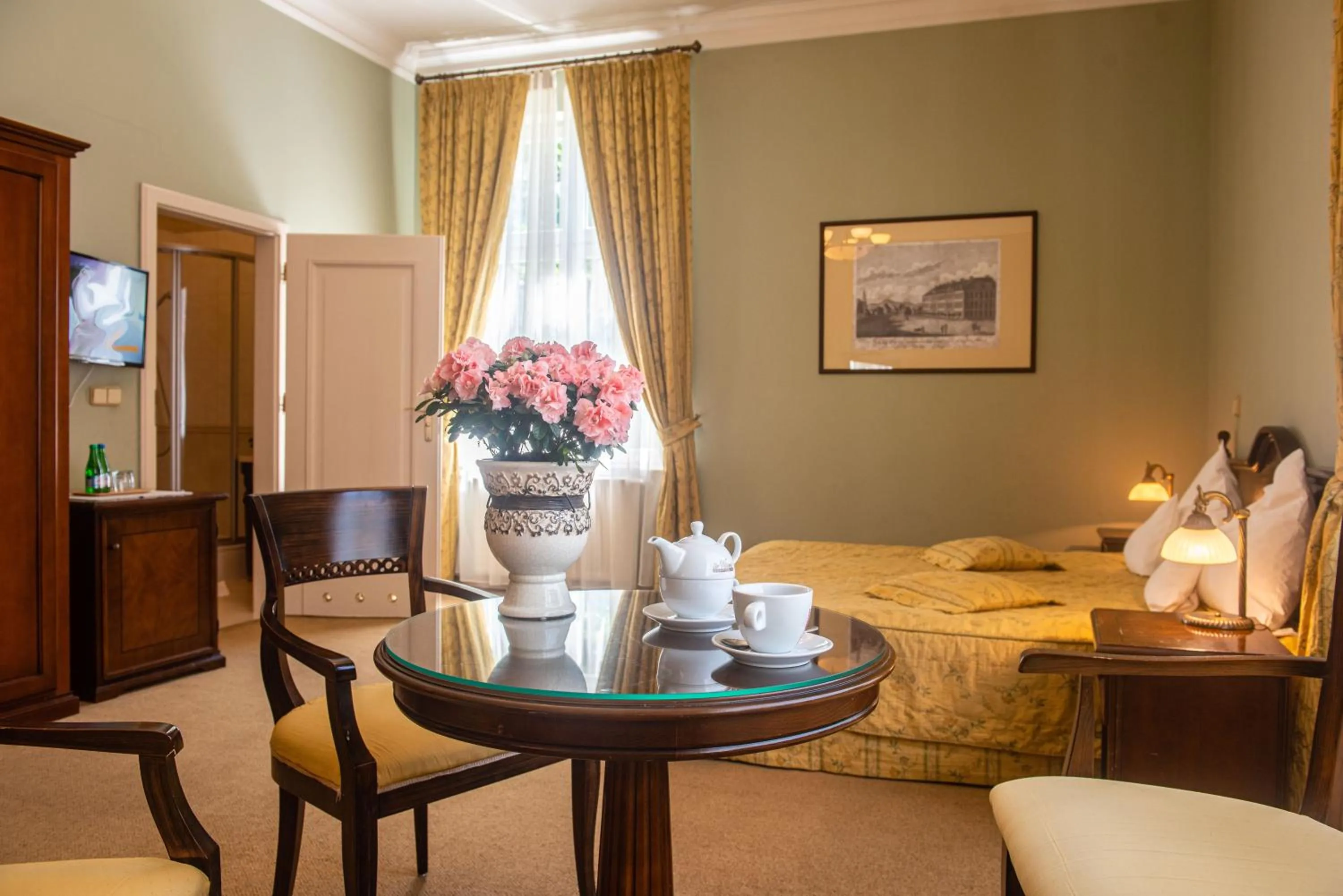 Photo of the whole room in Pałac Paulinum