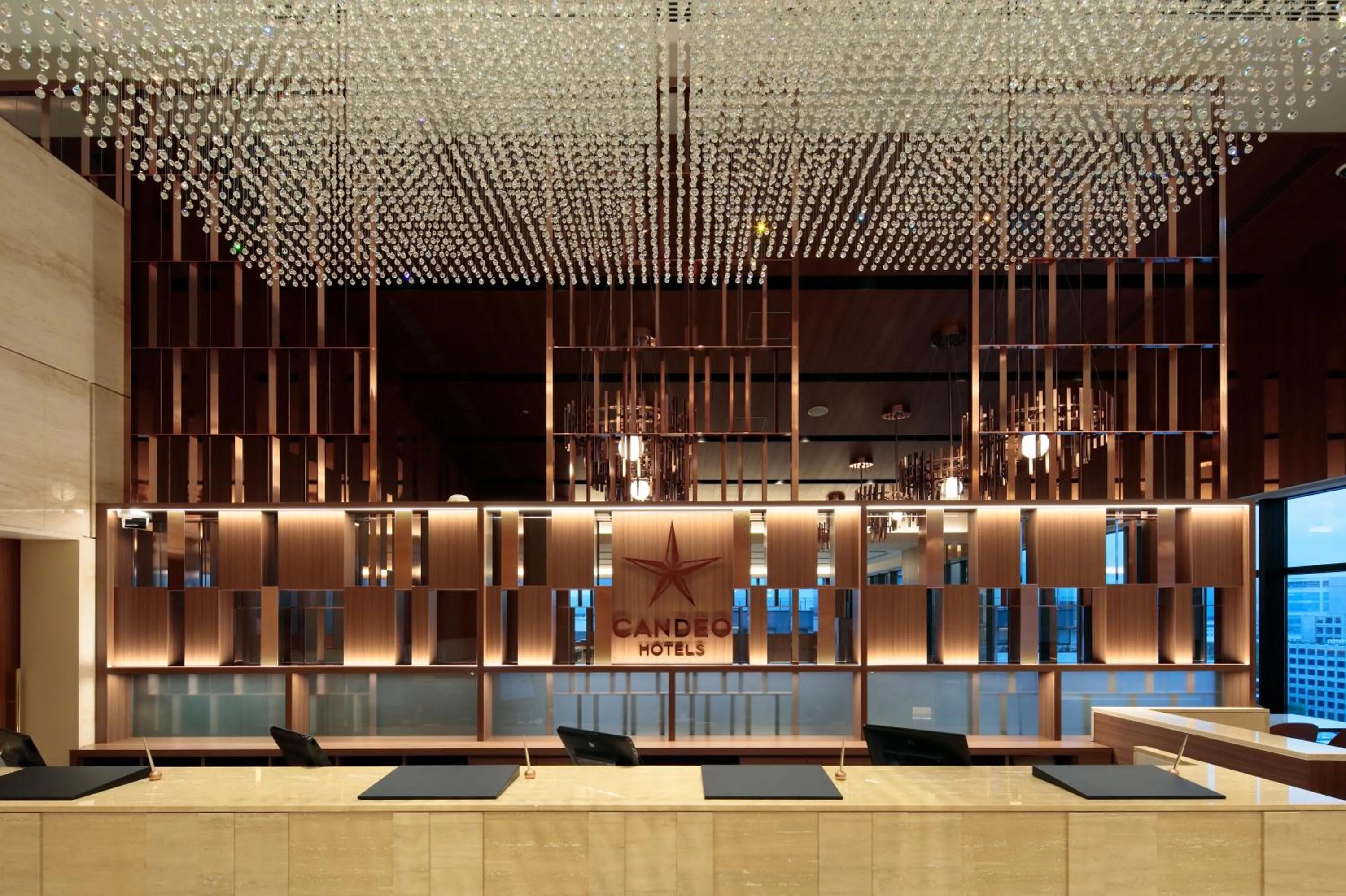 Lobby or reception in Candeo Hotels Kumamoto Shinshigai