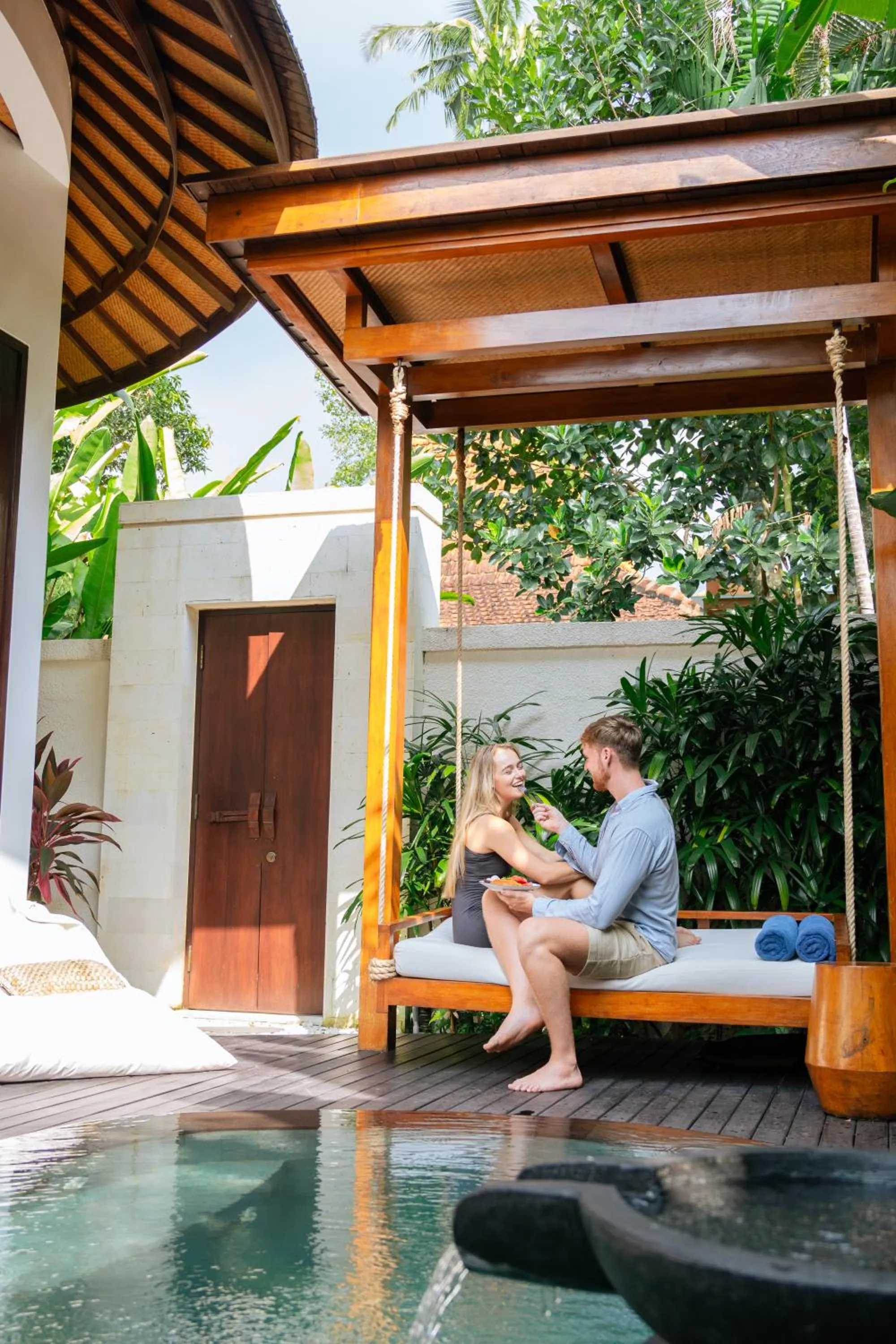 Pool view in Uma Kalai