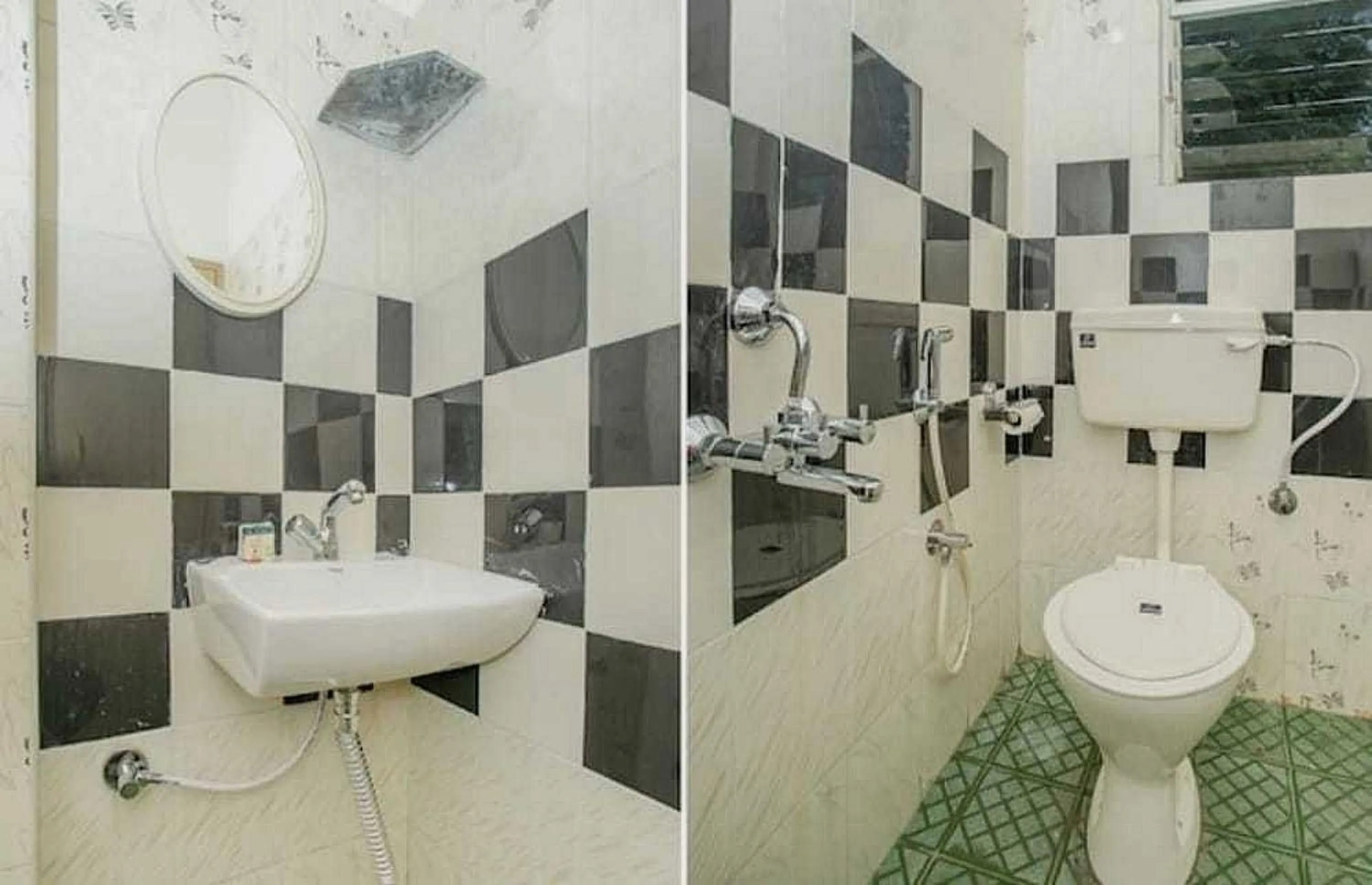 Bathroom in SPOT ON Happy Stay Near Sri Amruth Chithra Mandira