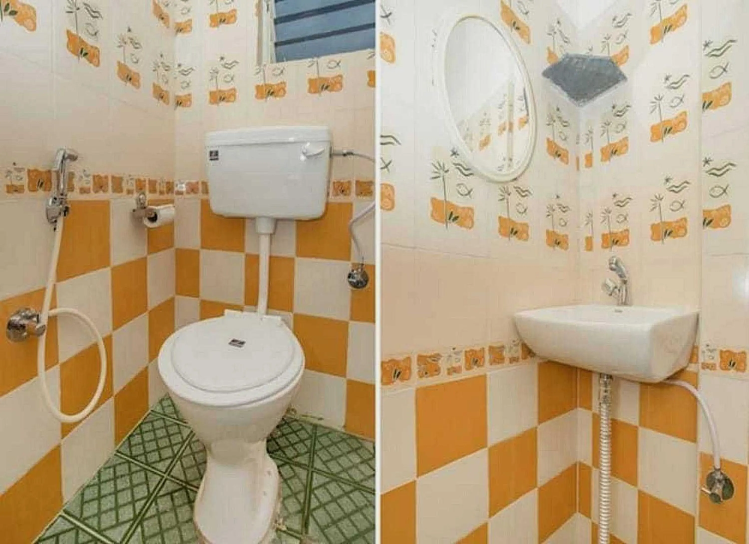 Bathroom in SPOT ON Happy Stay Near Sri Amruth Chithra Mandira