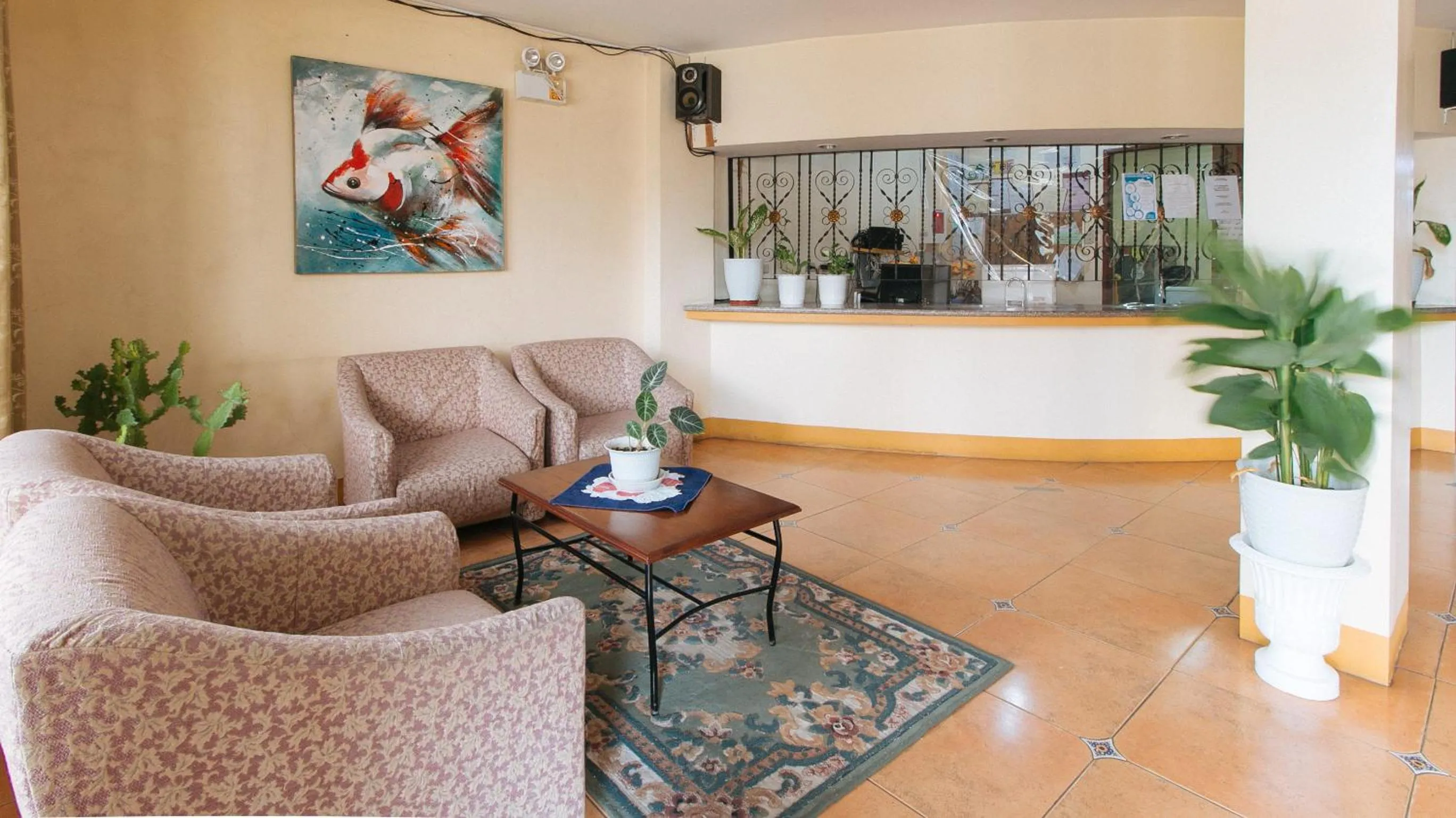 Lobby or reception in RedDoorz @ Golden Park Inn La Union