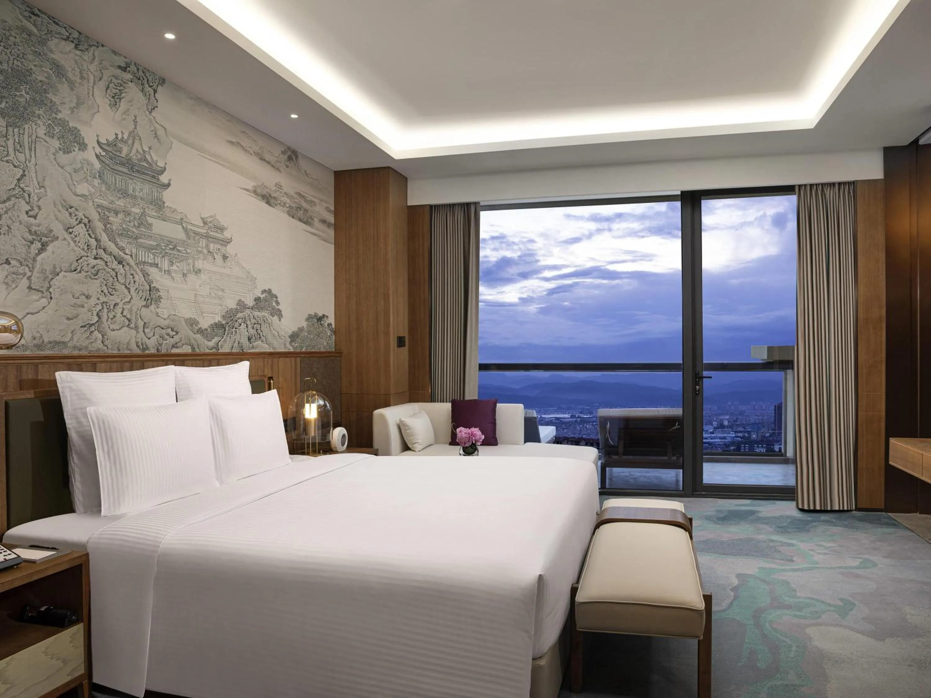Bedroom, Bed in Pullman Yuxi