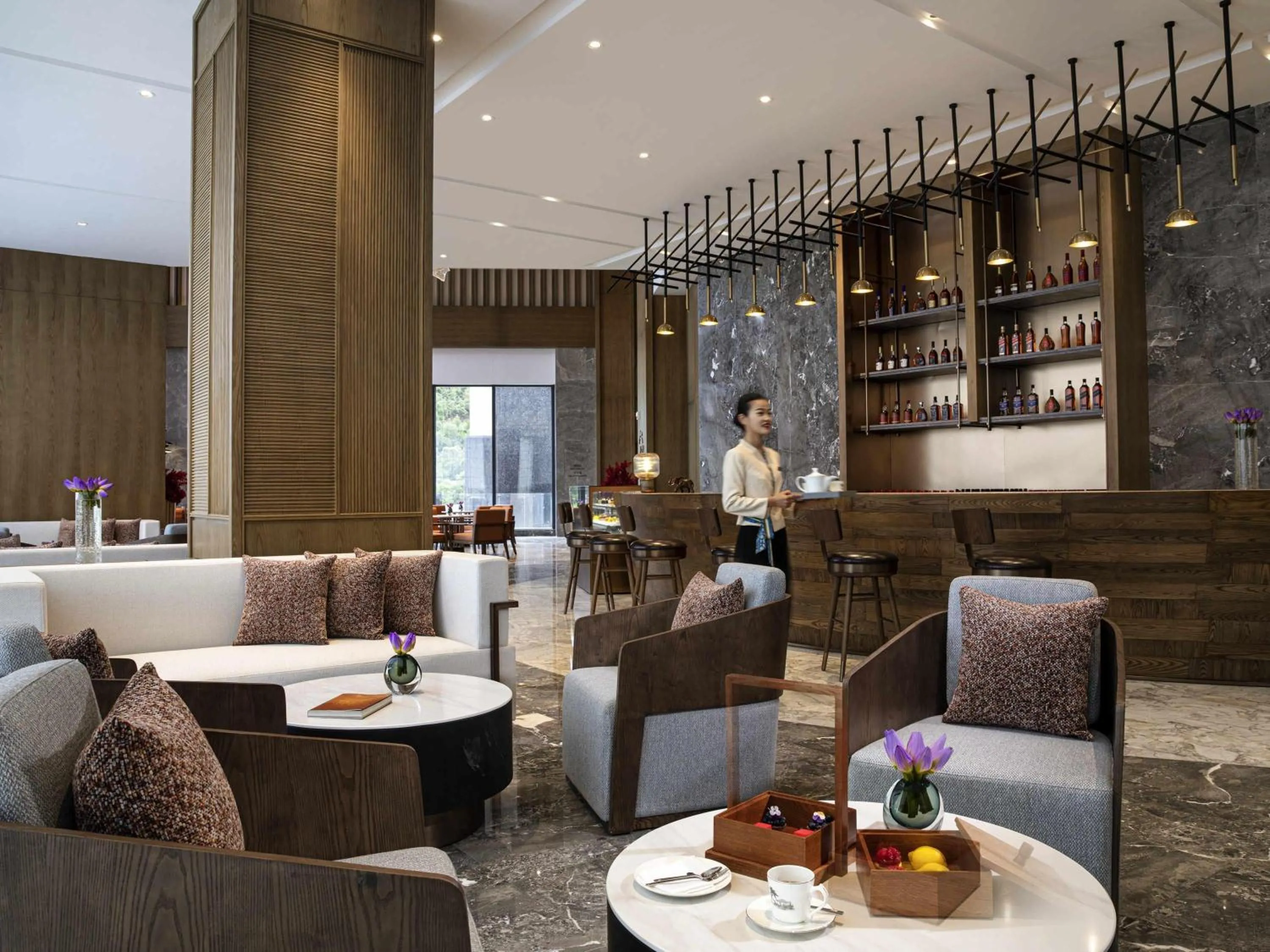 Lounge or bar in Pullman Yuxi