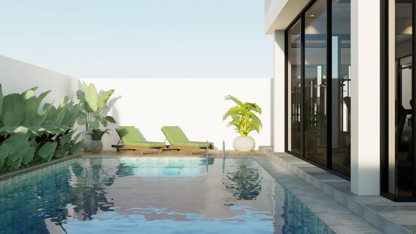 Pool view in Seda Abreeza Davao